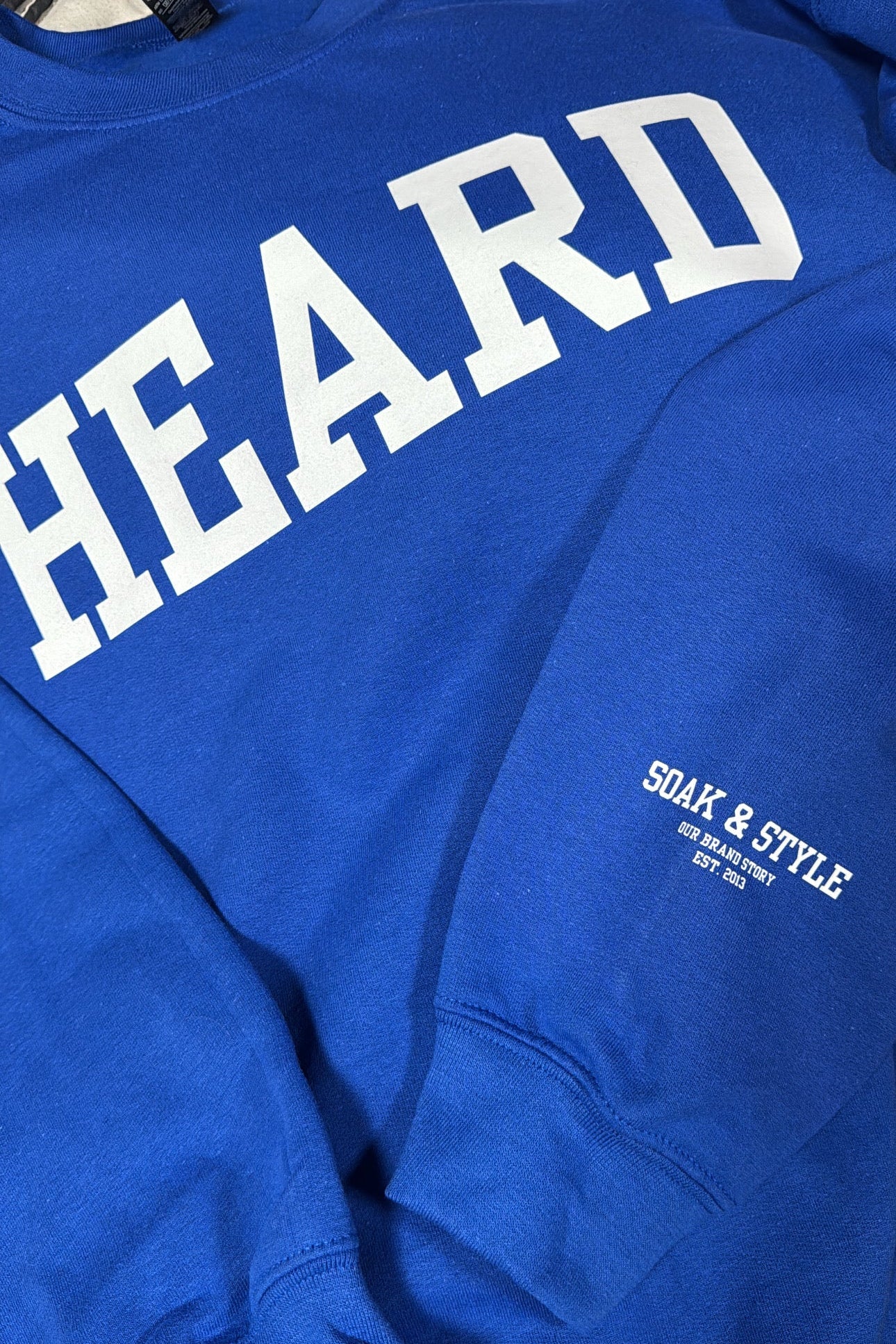 HEARD BEYOND WORDS (Adult) - Autism Awareness Crewneck