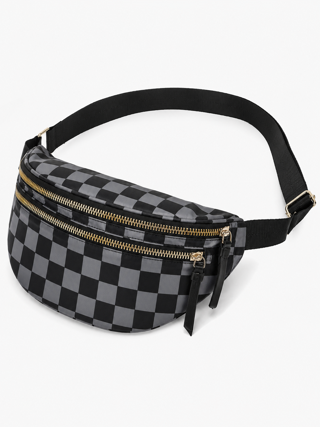 Coal Mine Check Checkered Sling Bag