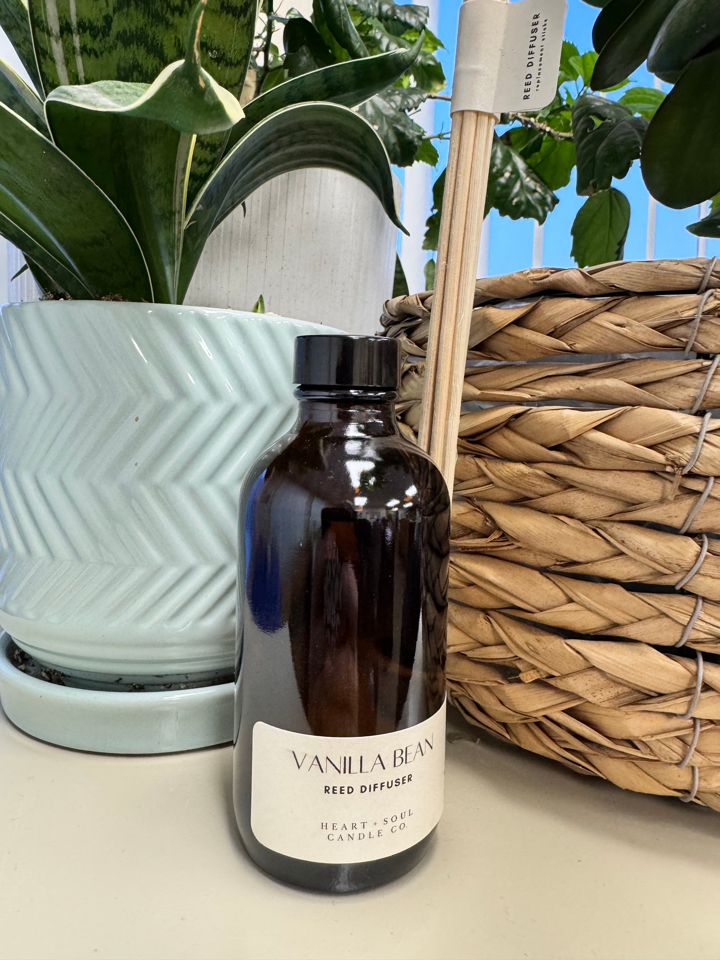 Heart & Soul Candle Co. - Vanilla Bean Reed Diffuser