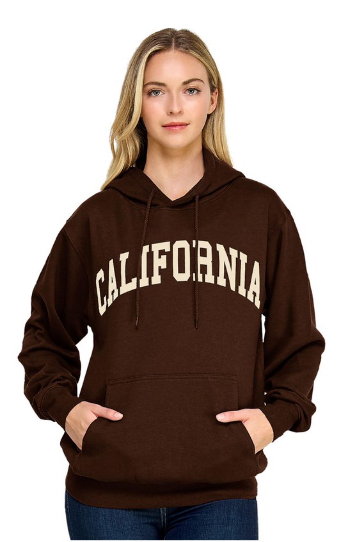 CALIFORNIA EMB - Fleece Hoodie