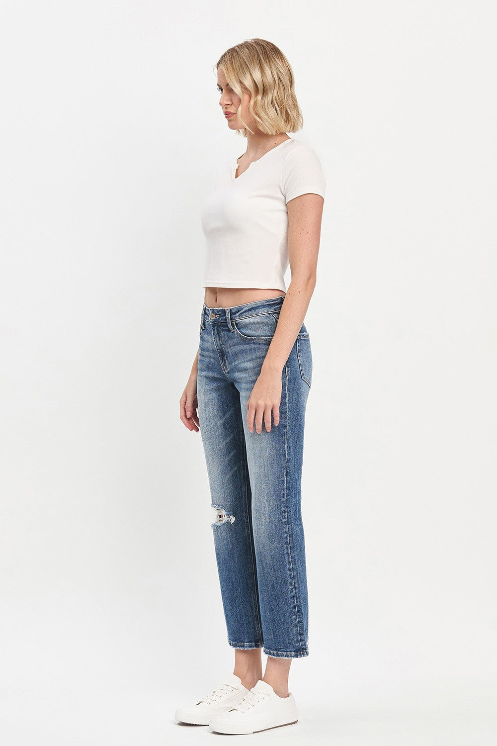 Lovervet Jeans - HR Straight Ankle Jeans