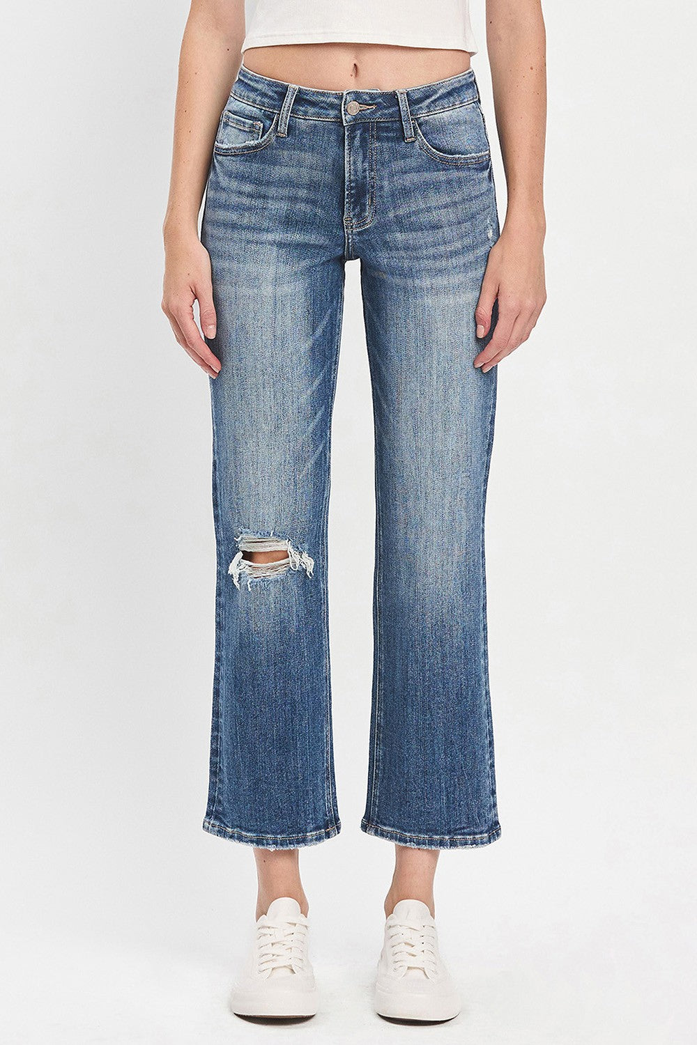 Lovervet Jeans - HR Straight Ankle Jeans