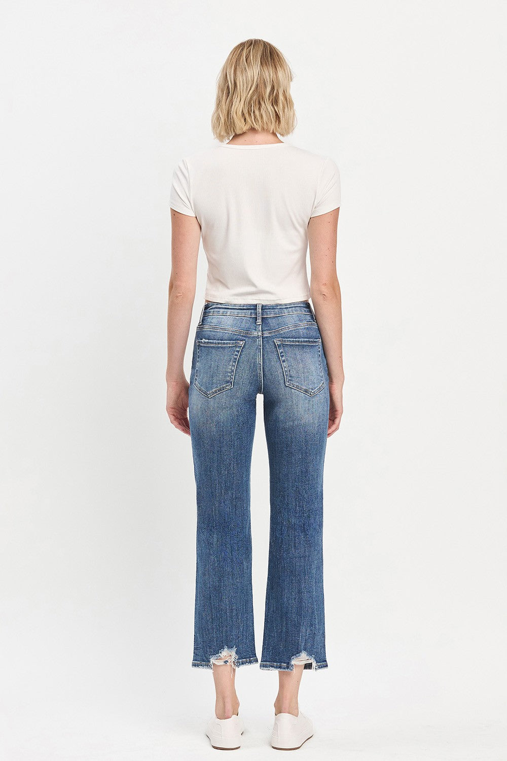 Lovervet Jeans - HR Straight Ankle Jeans