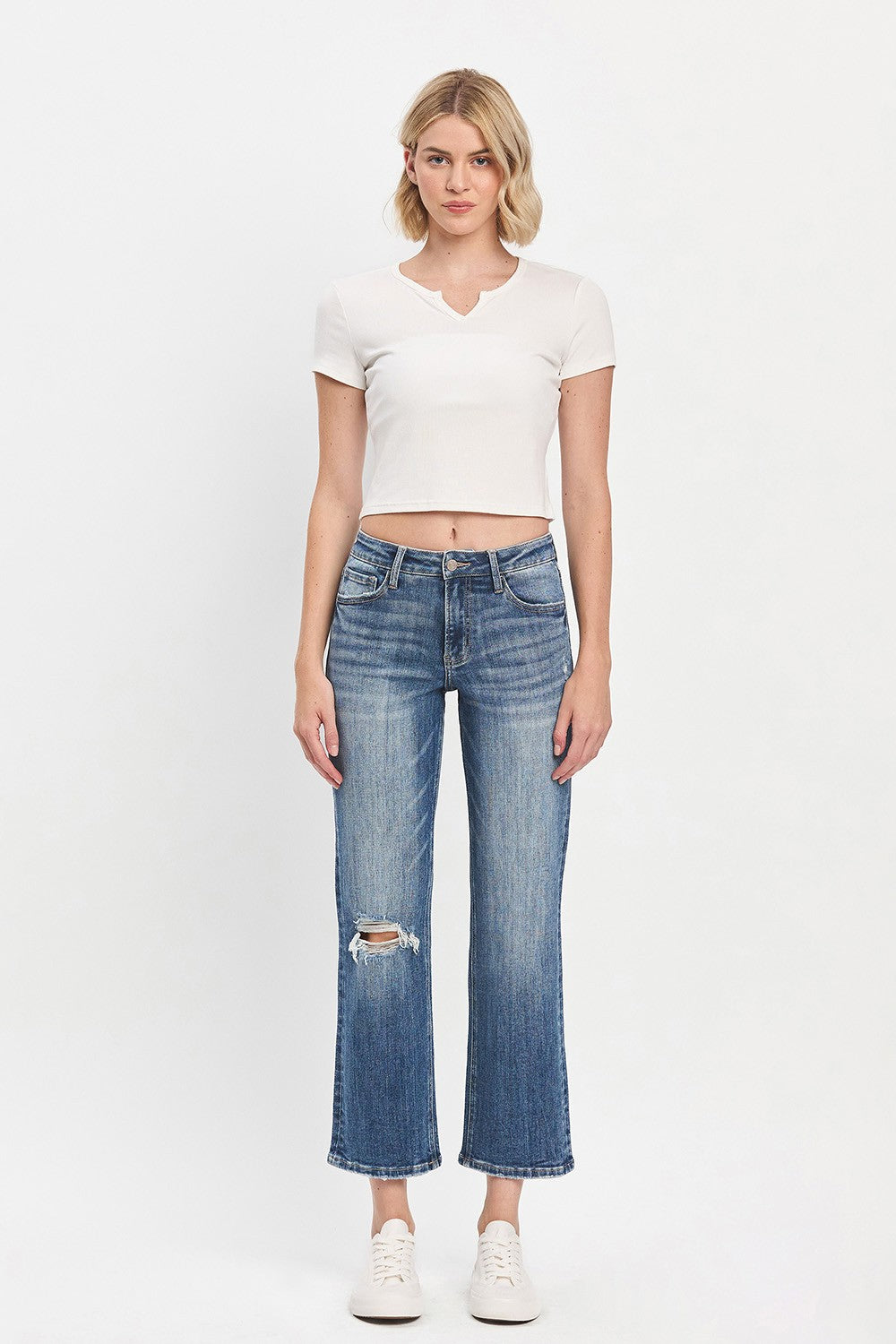Lovervet Jeans - HR Straight Ankle Jeans