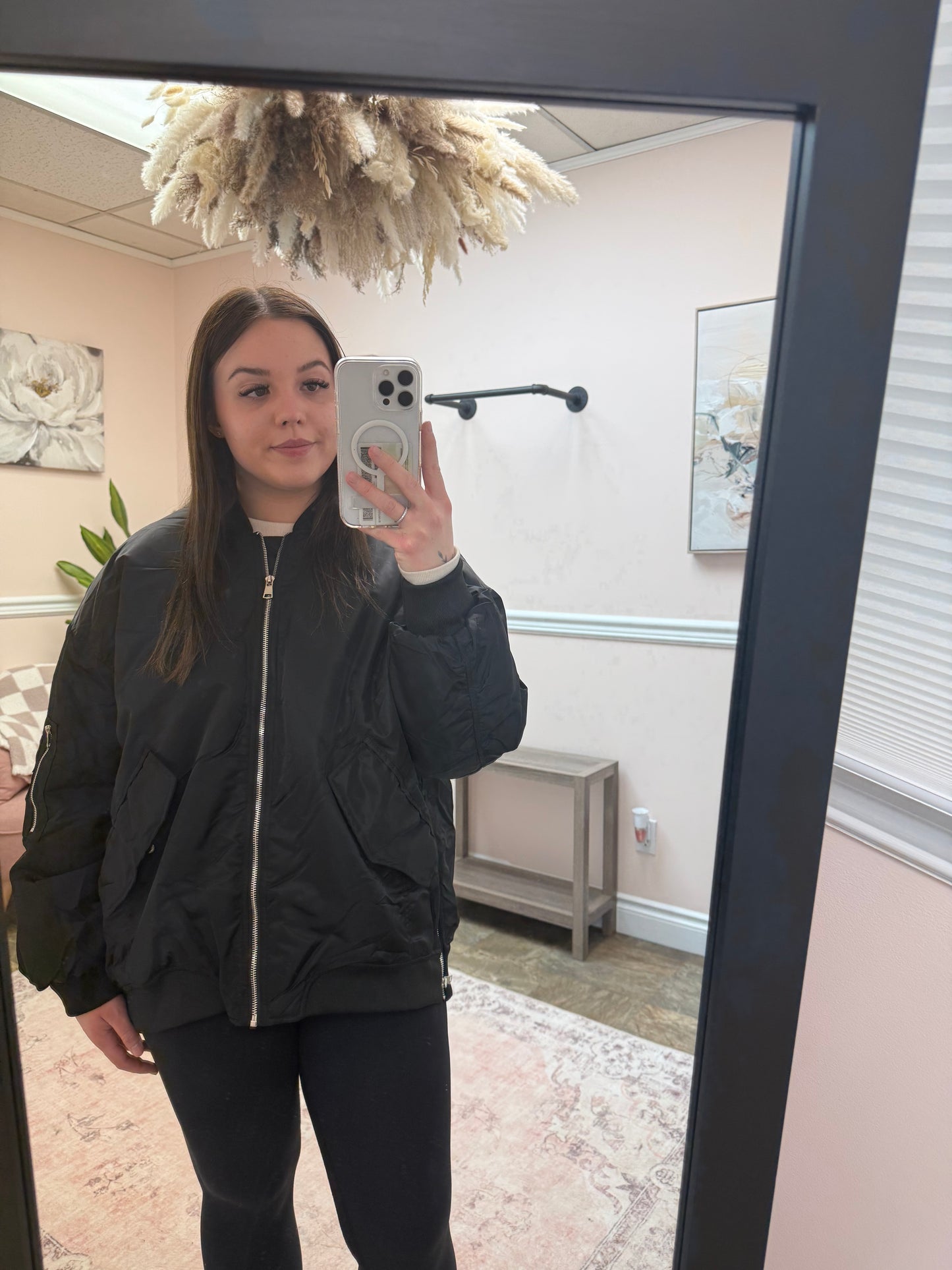Sundays Oversized Bomber Jacket