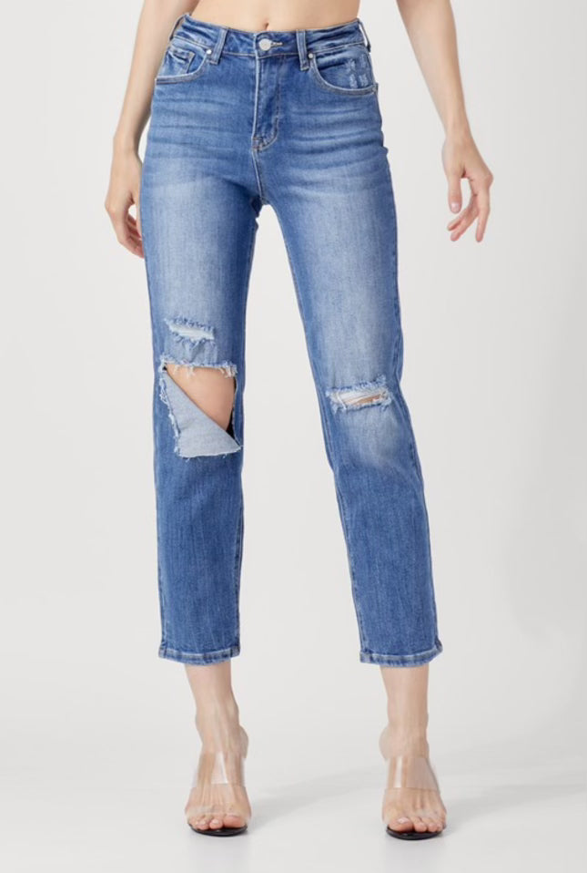 Bethany High Rise Relaxed Jeans