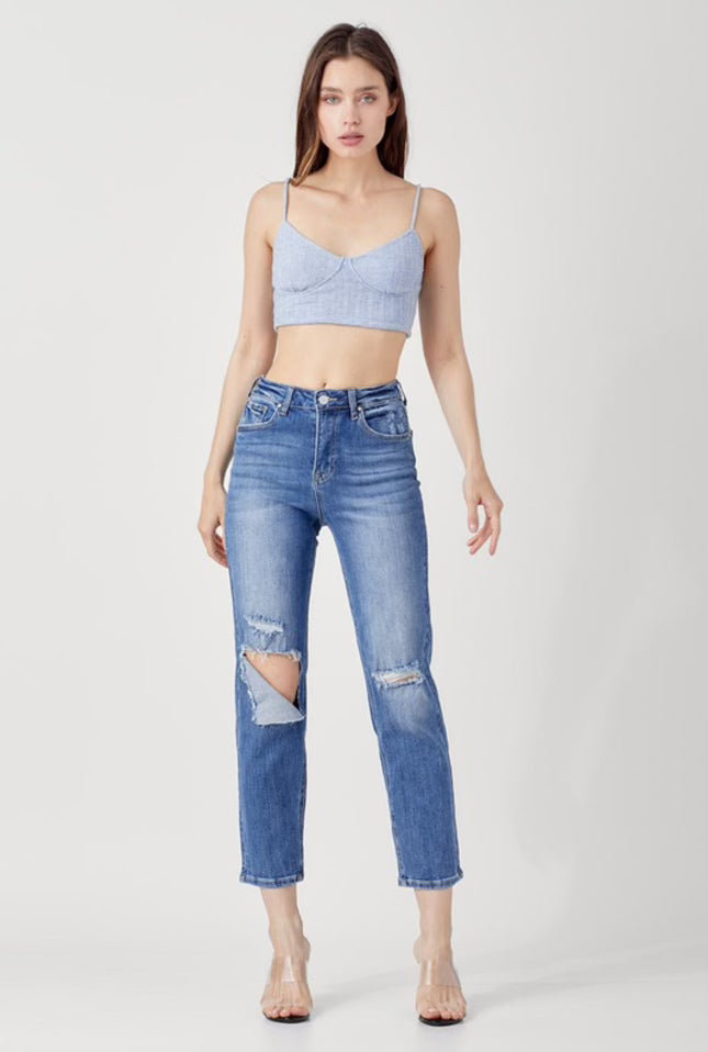 Bethany High Rise Relaxed Jeans