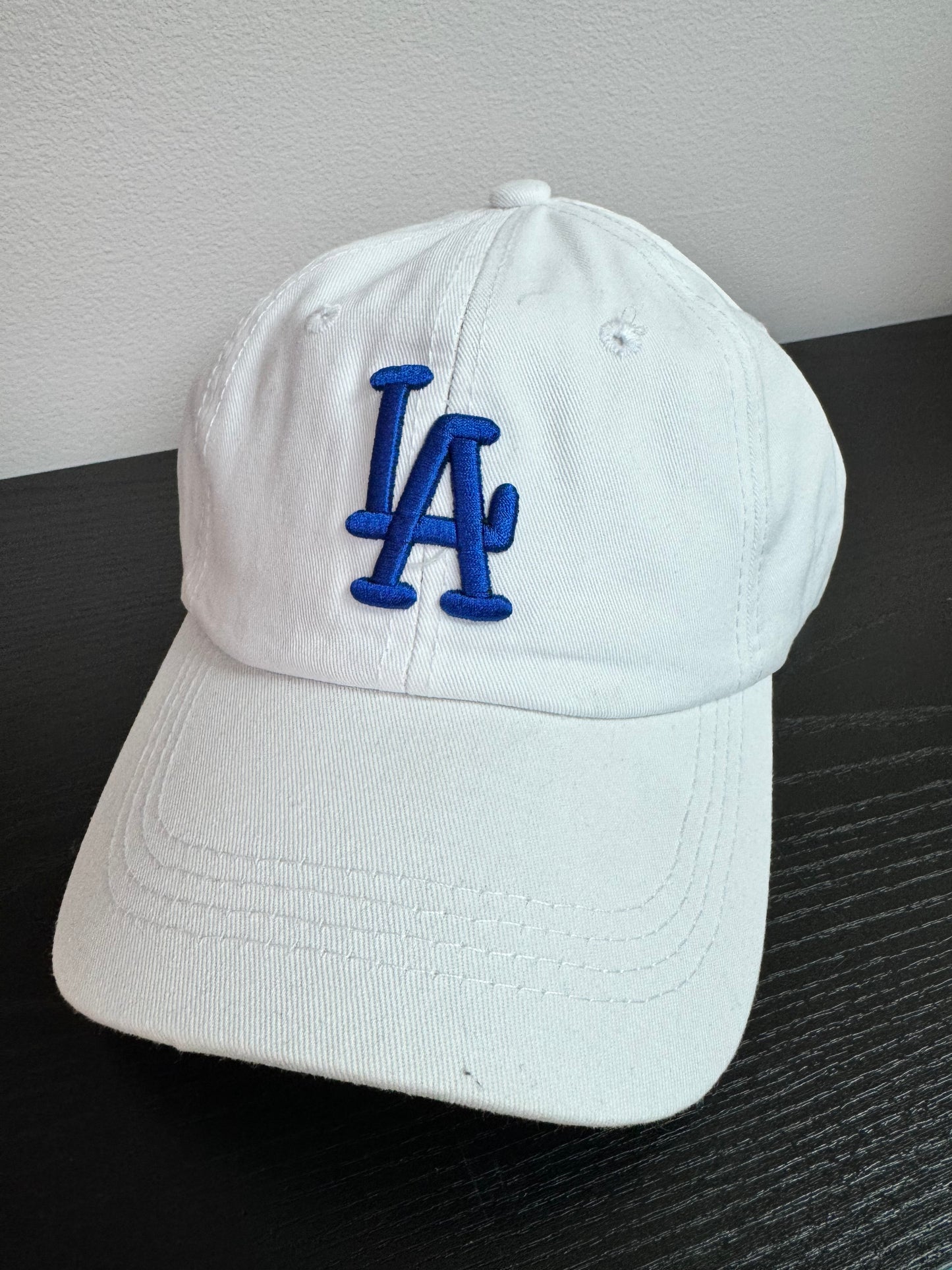 LA 3D Embroidery Pigment Baseball Cap