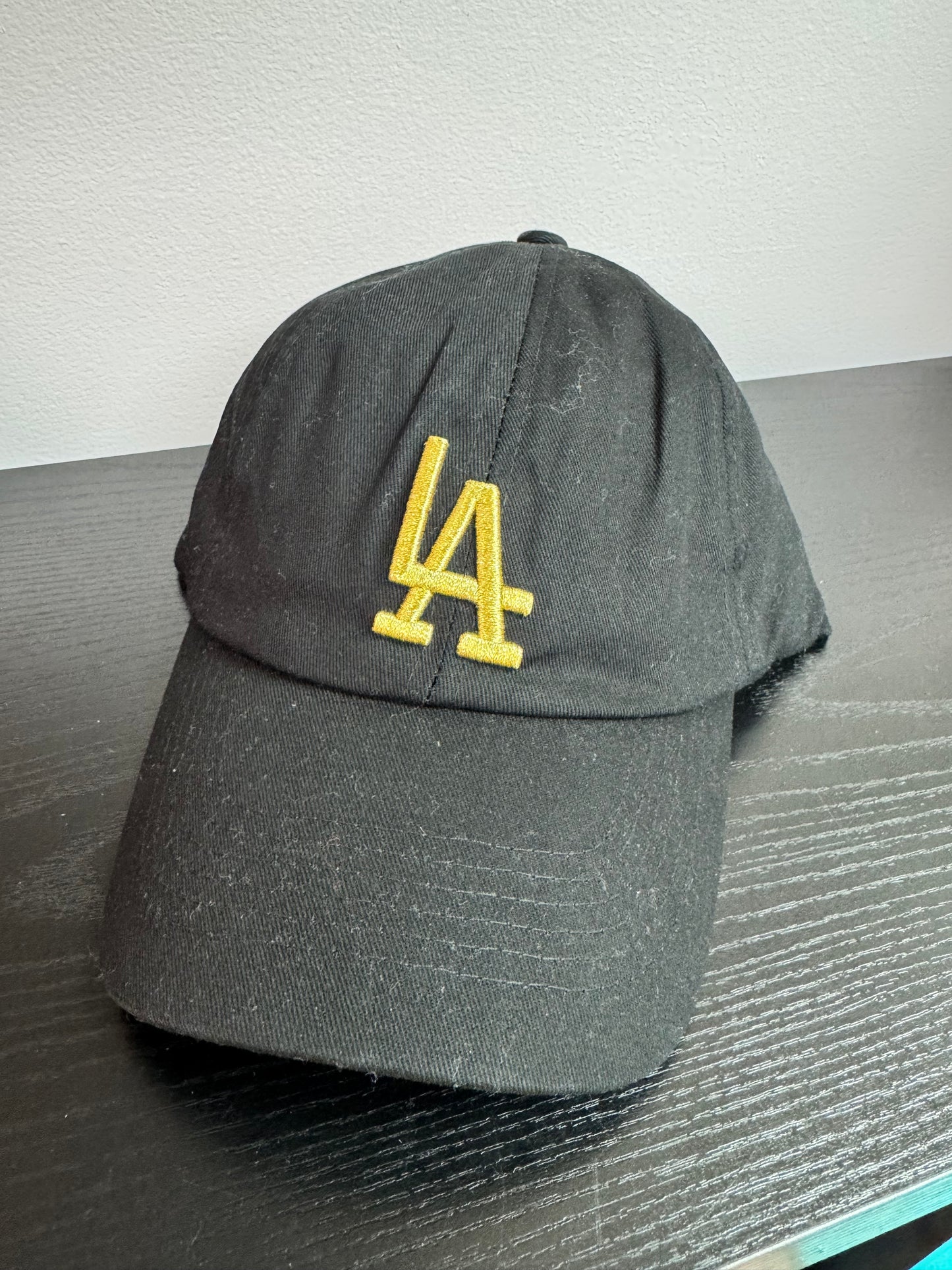 LA 3D Embroidery Pigment Baseball Cap