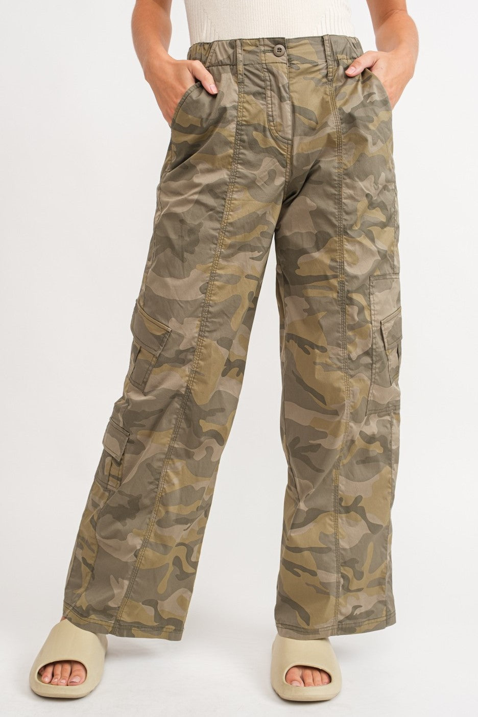 Papermoon Rory Camo Cargo Pants