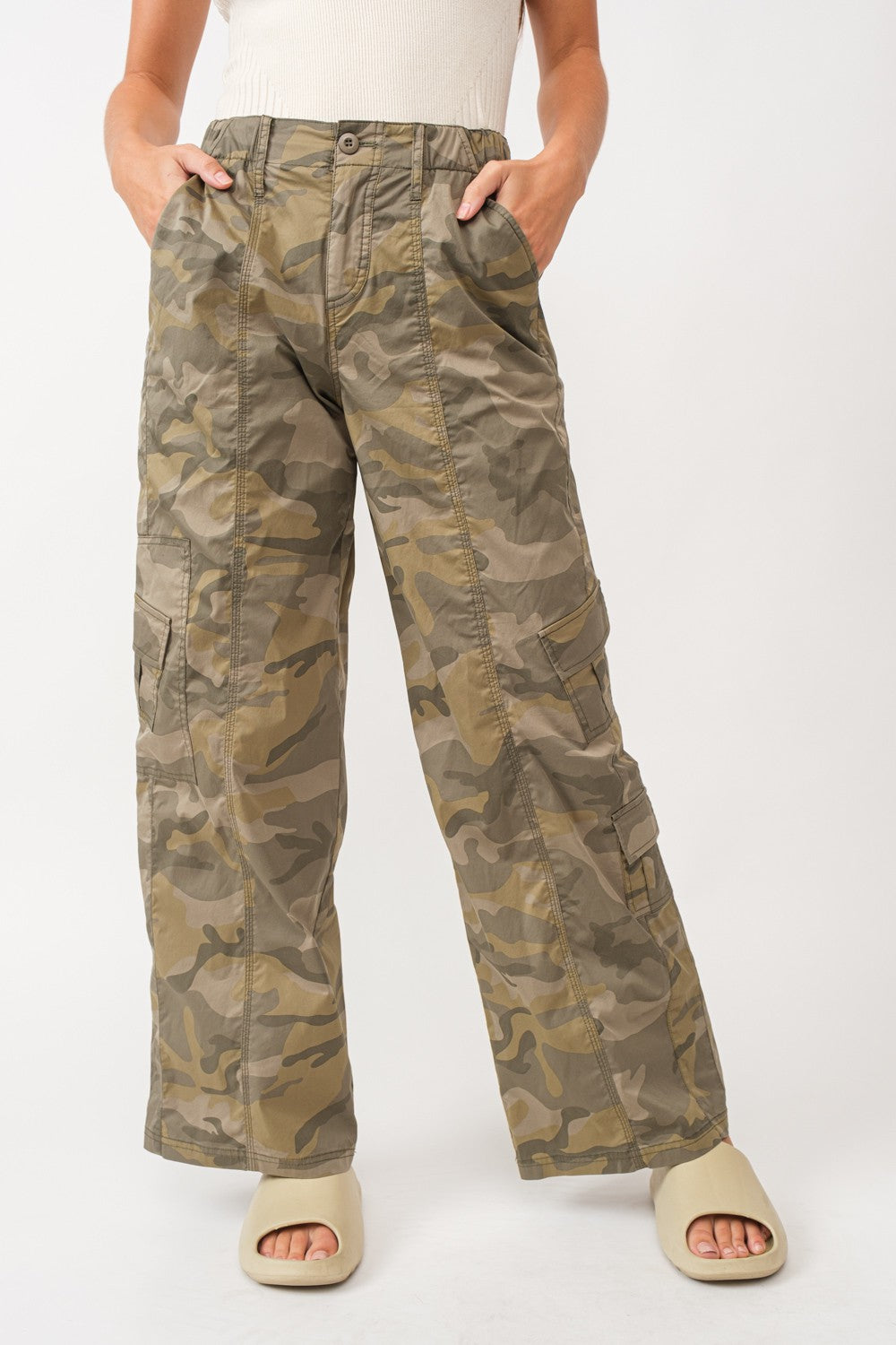 Papermoon Rory Camo Cargo Pants