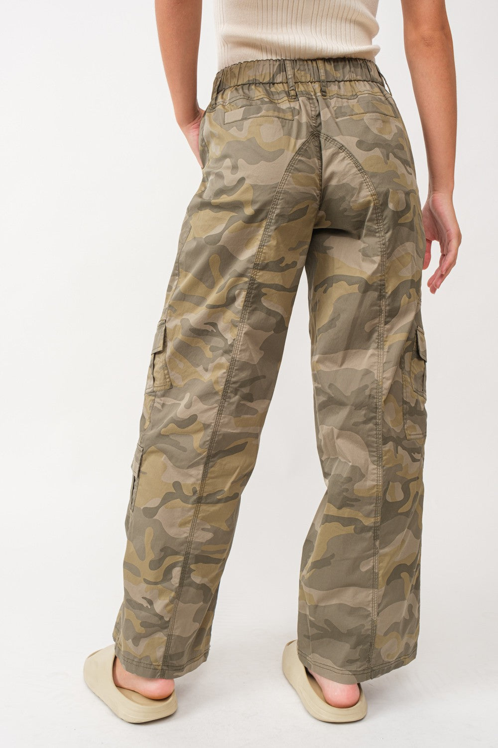 Papermoon Rory Camo Cargo Pants