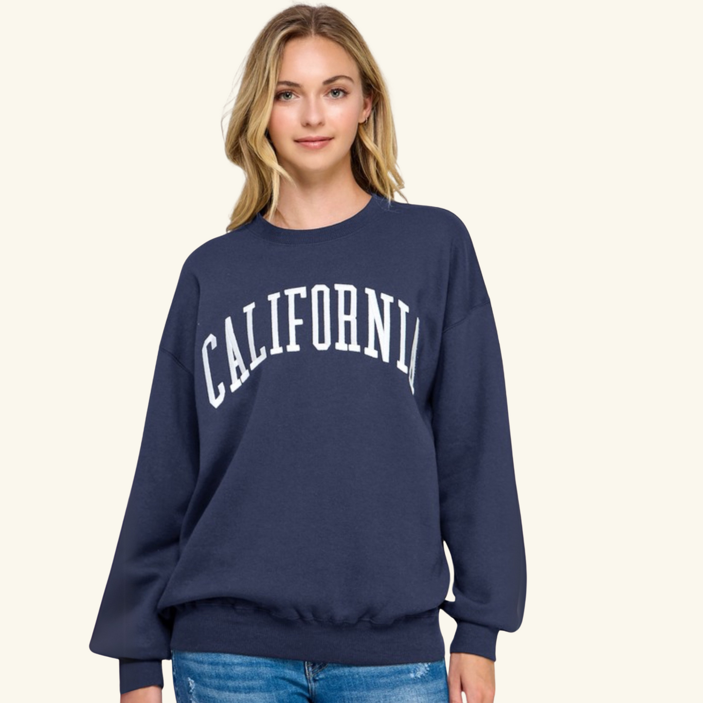 CALIFORNIA EMB Fleece Sweatshirt