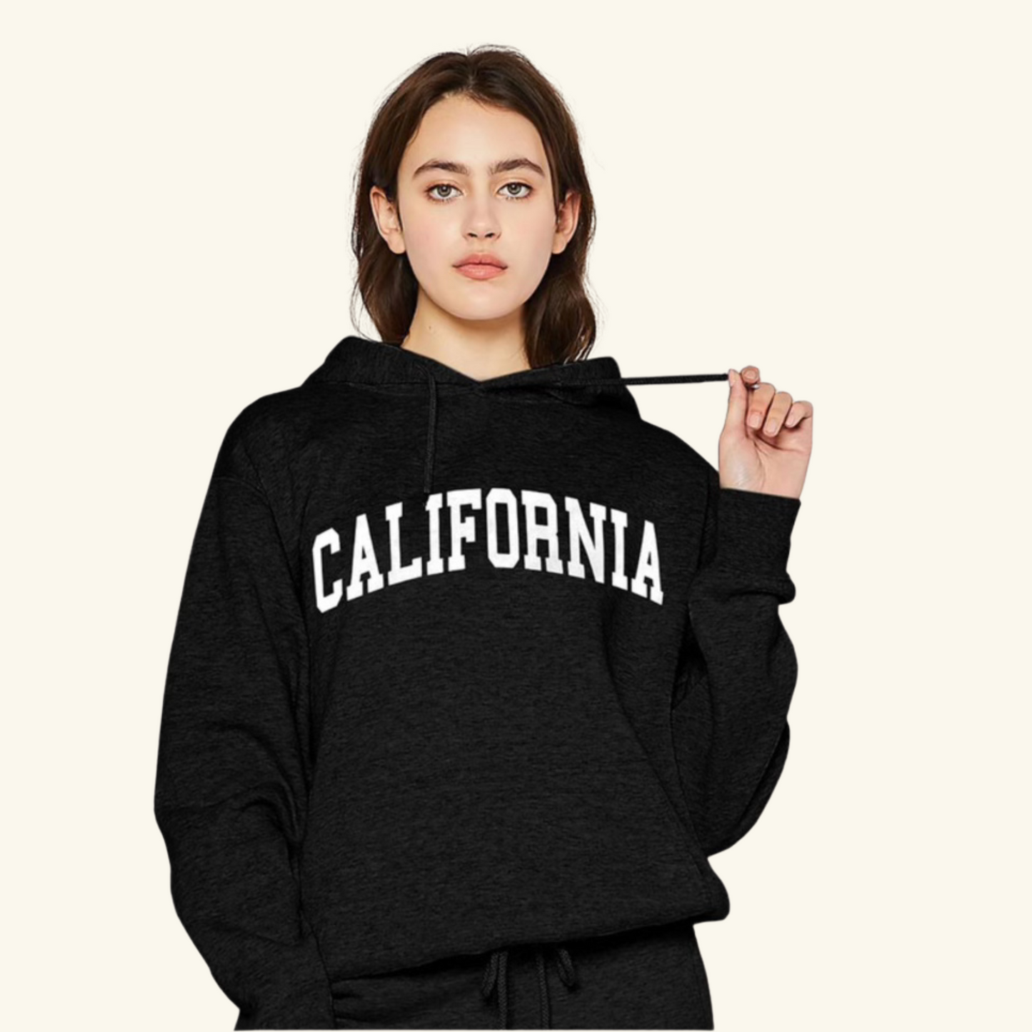 CALIFORNIA EMB - Fleece Hoodie