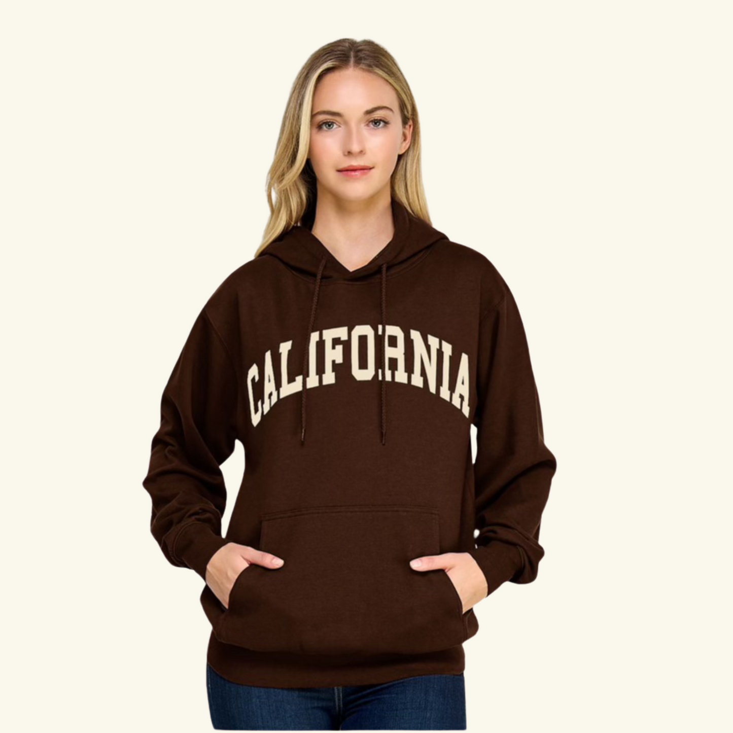 CALIFORNIA EMB - Fleece Hoodie