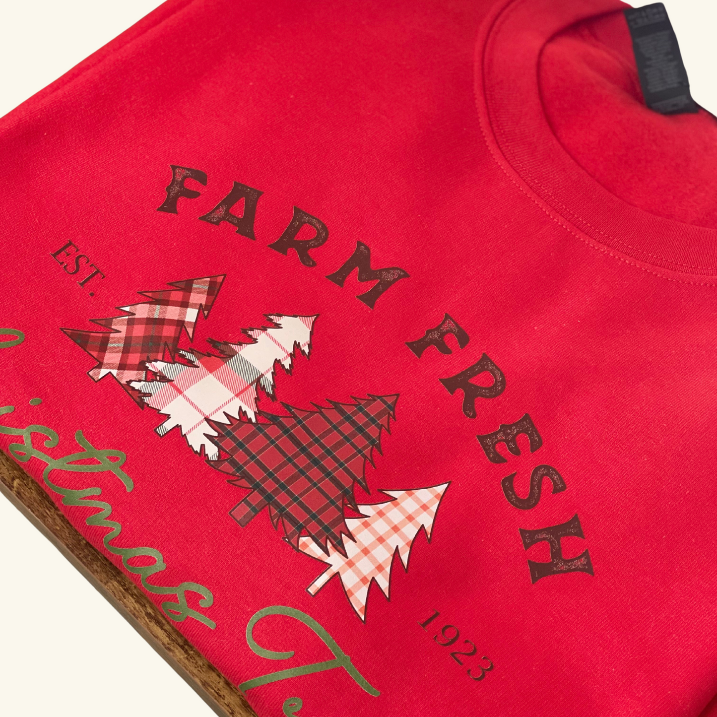 Farm Fresh Christmas Trees - AD Crewneck