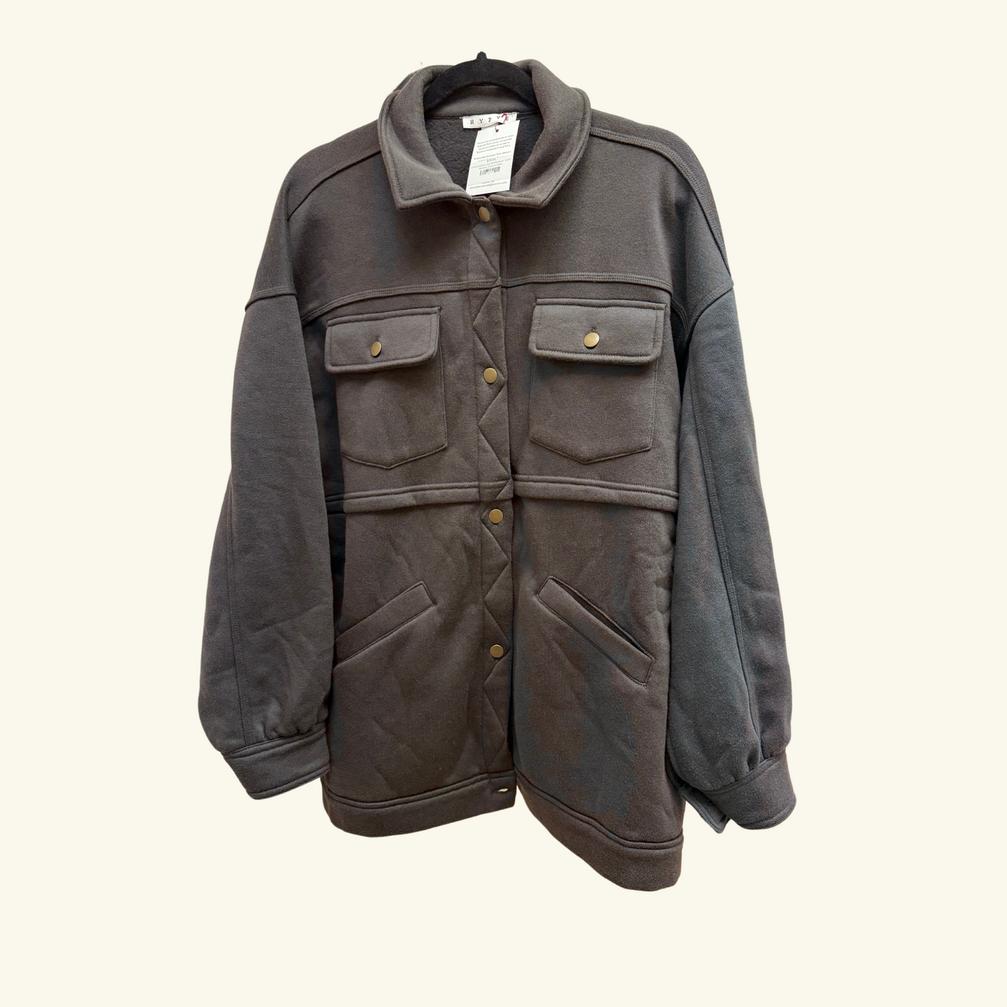 HYFVE Double Layer Button Down Jacket