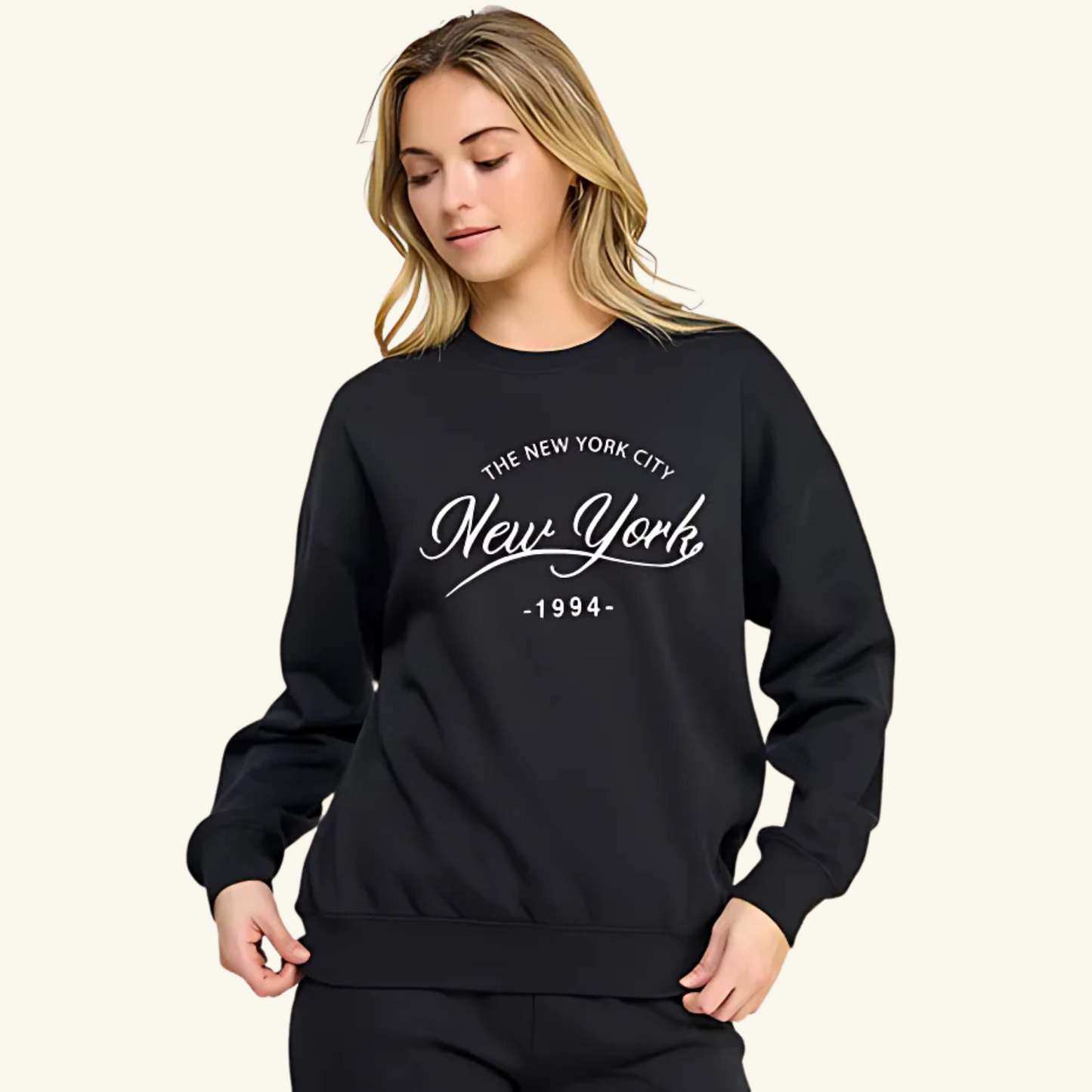THE NEW YORK CITY Fleece EMB Sweatshirt
