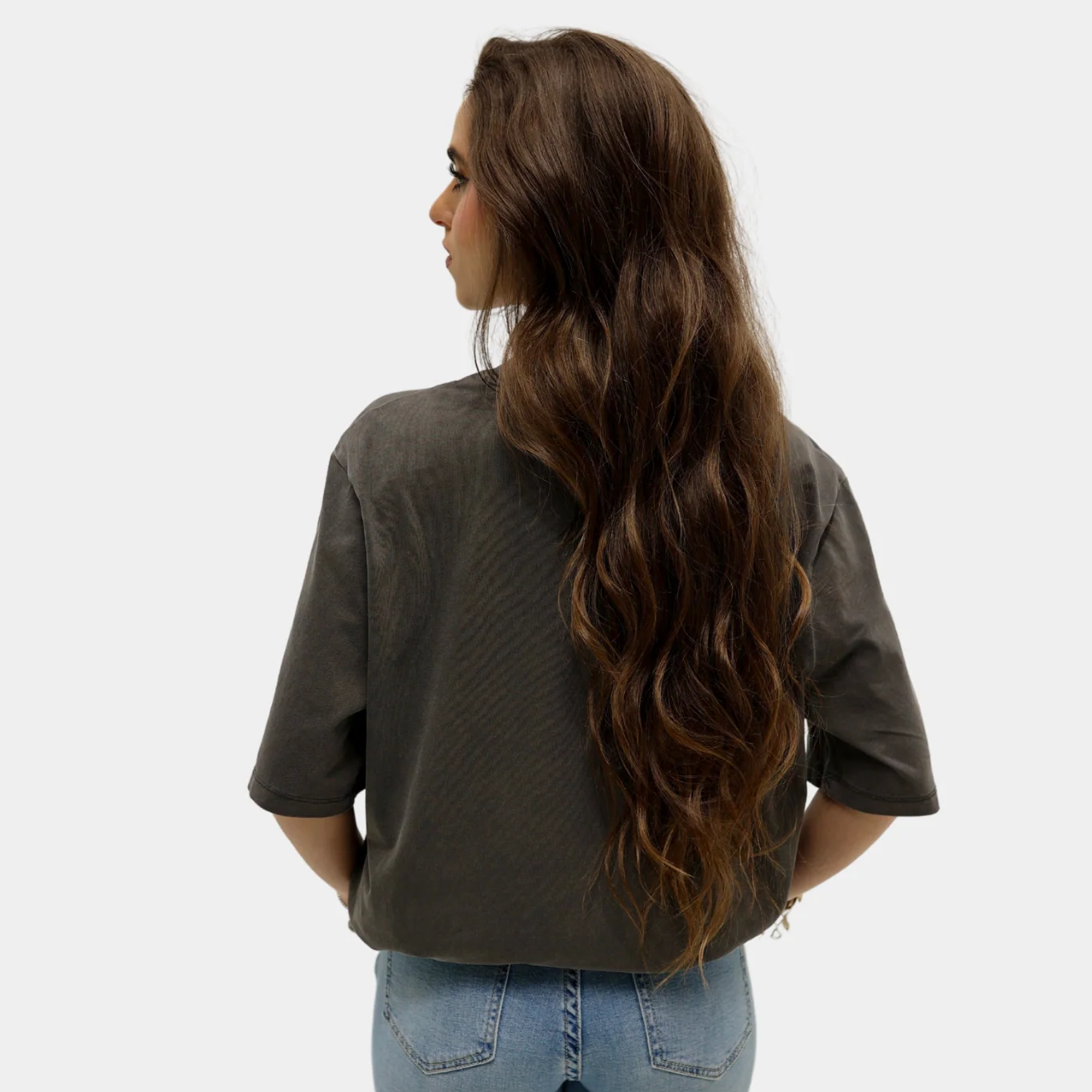 Country Liberty Vintage Grey Street Racing Tee