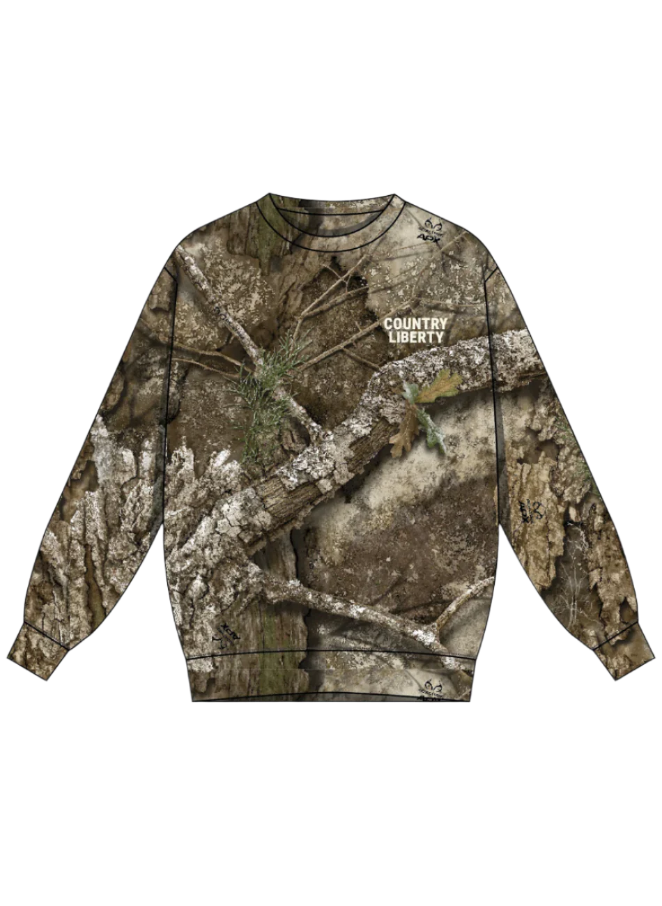 Camo CL Realtree Crewneck