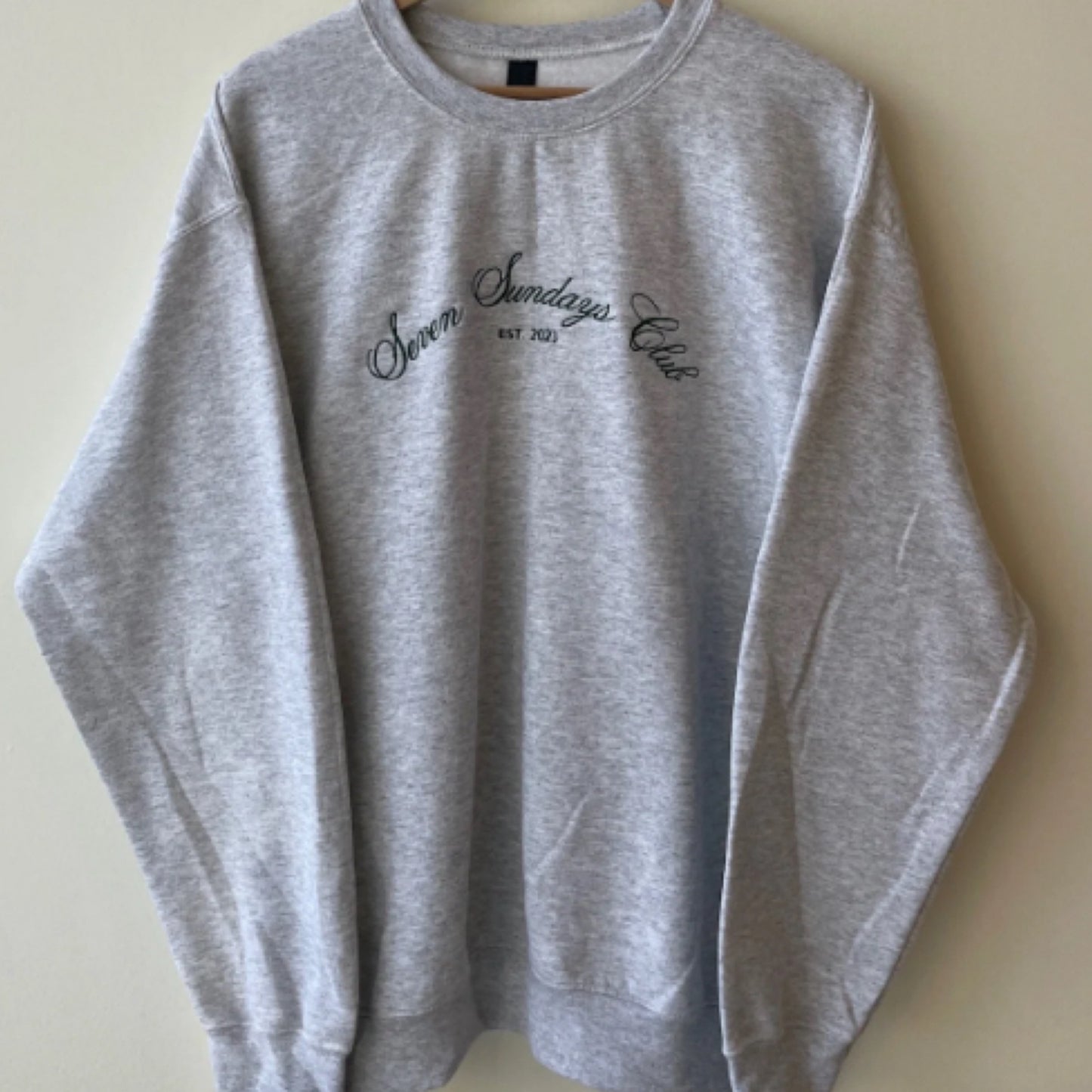 Seven Sundays Crewneck - Grey