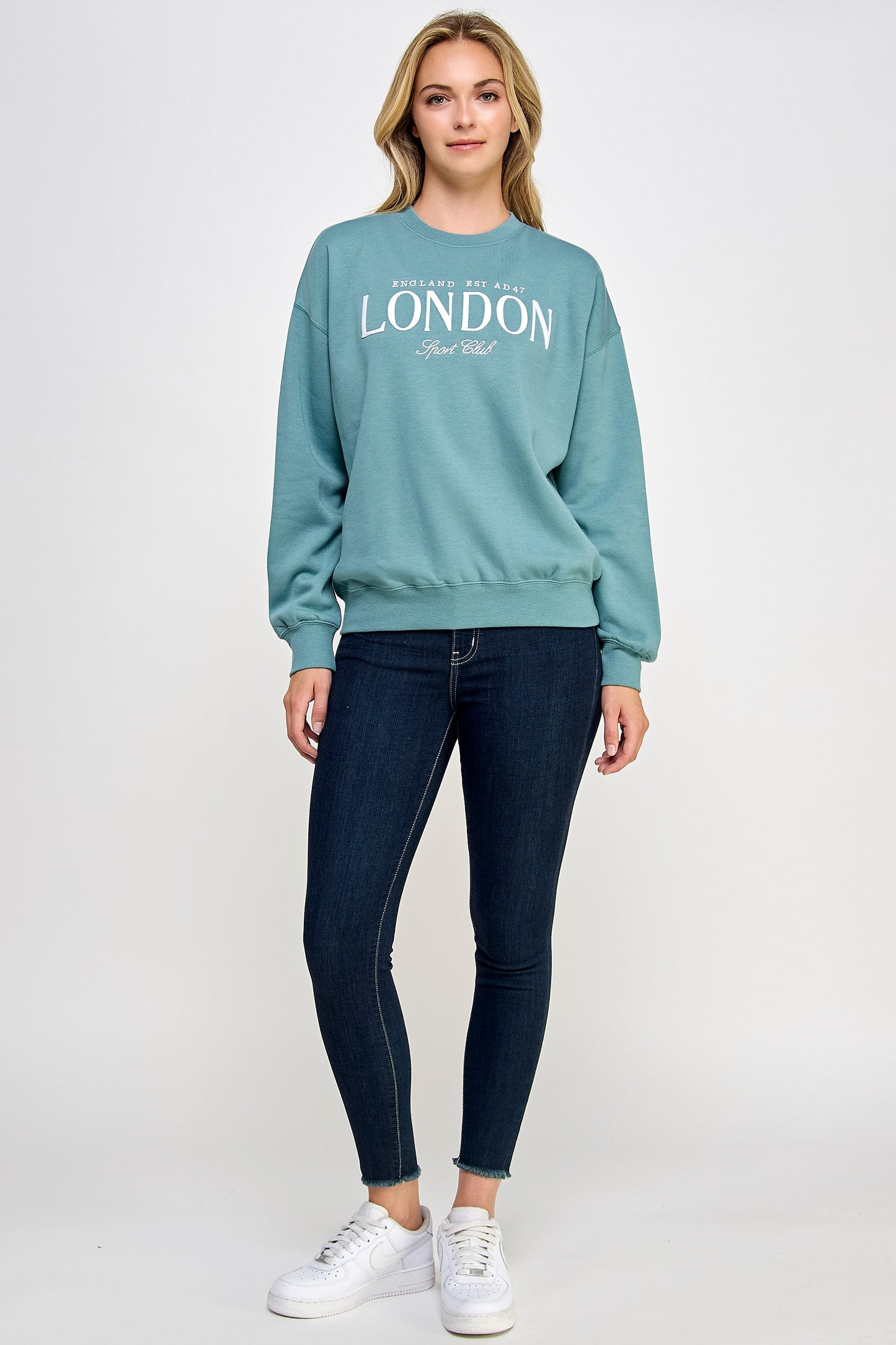 London Travels EMB Crewneck