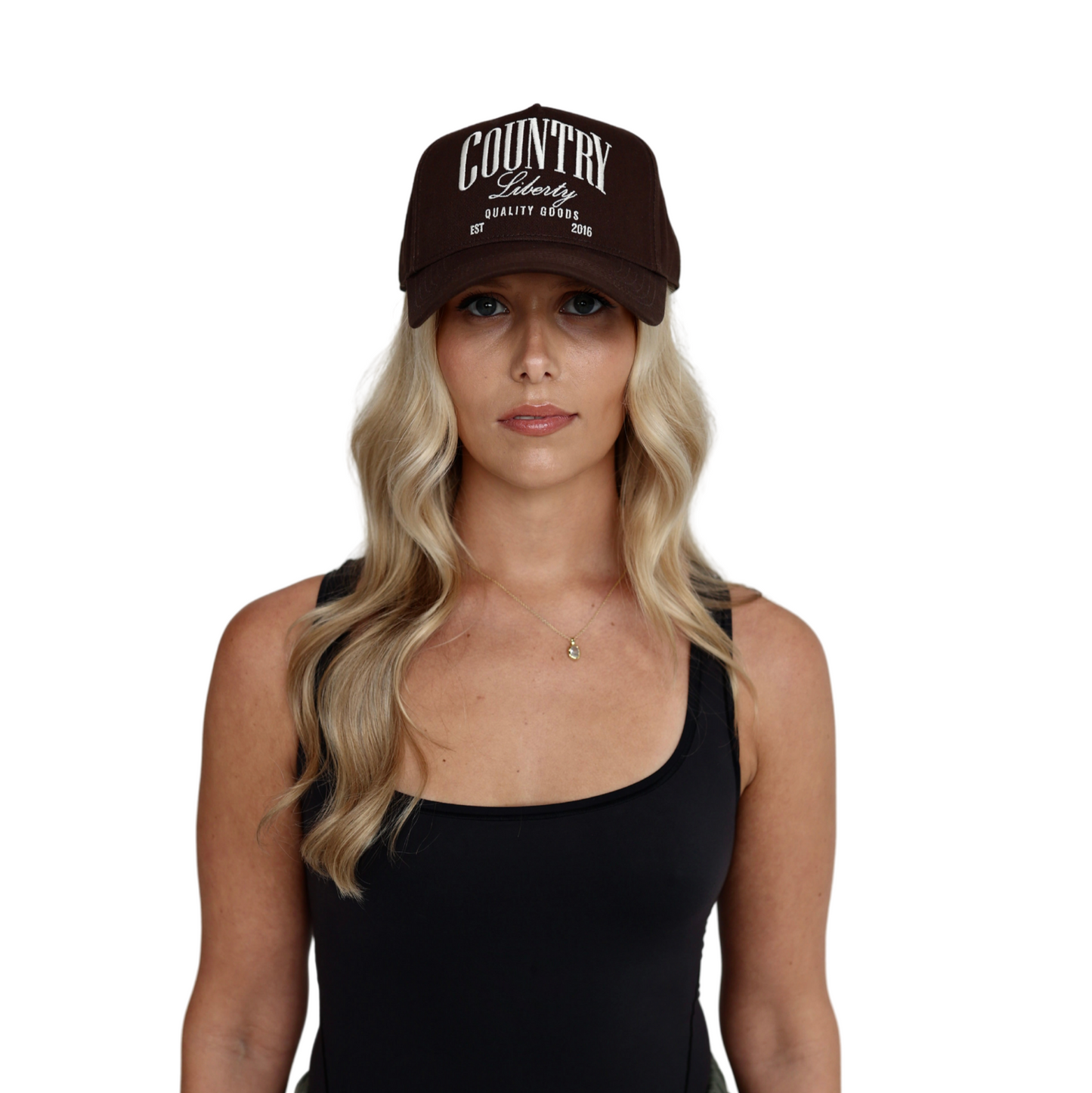 Country Liberty Brown Classic Hat