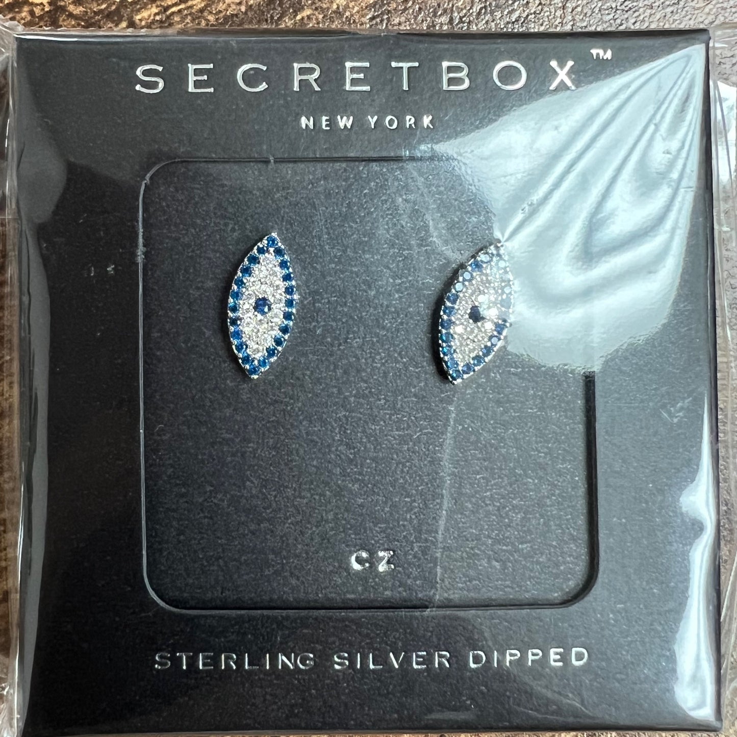 Secret Box - Evil Eye Silver Earrings