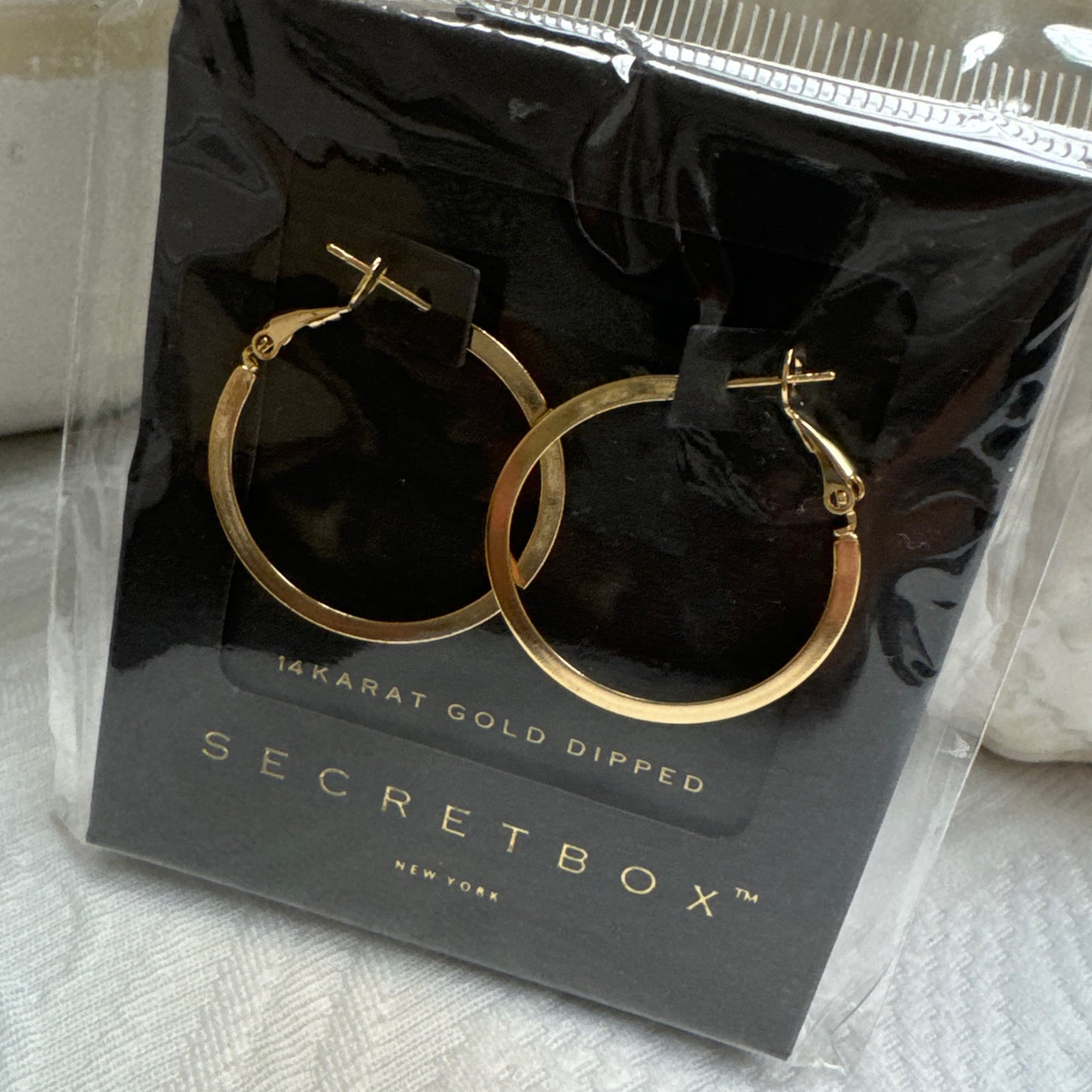 Secret Box - Gold Hoops - Style #1