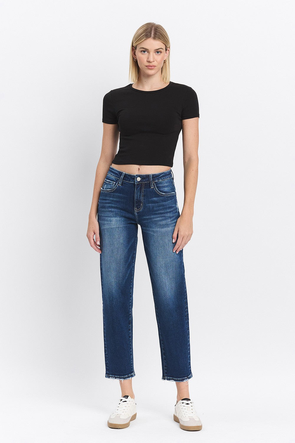 Barrel Dreams High Rise Slim Jeans Lovervet