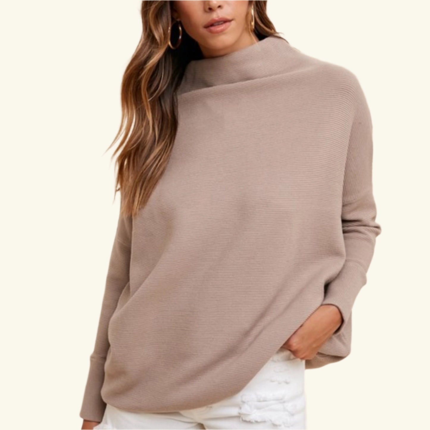 Jillian Oversized Tunic Sweater