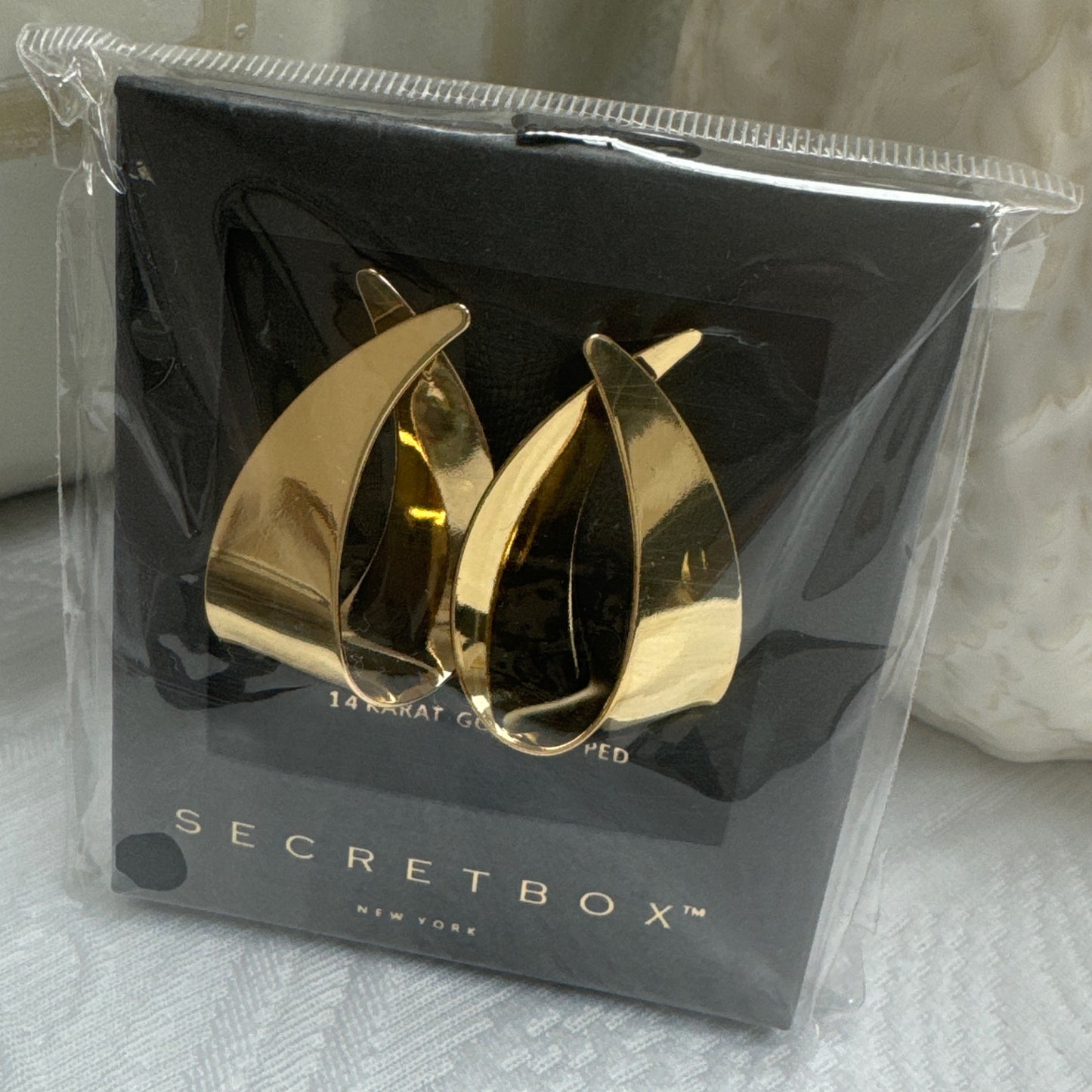 Secret Box - Teardrop Hoops