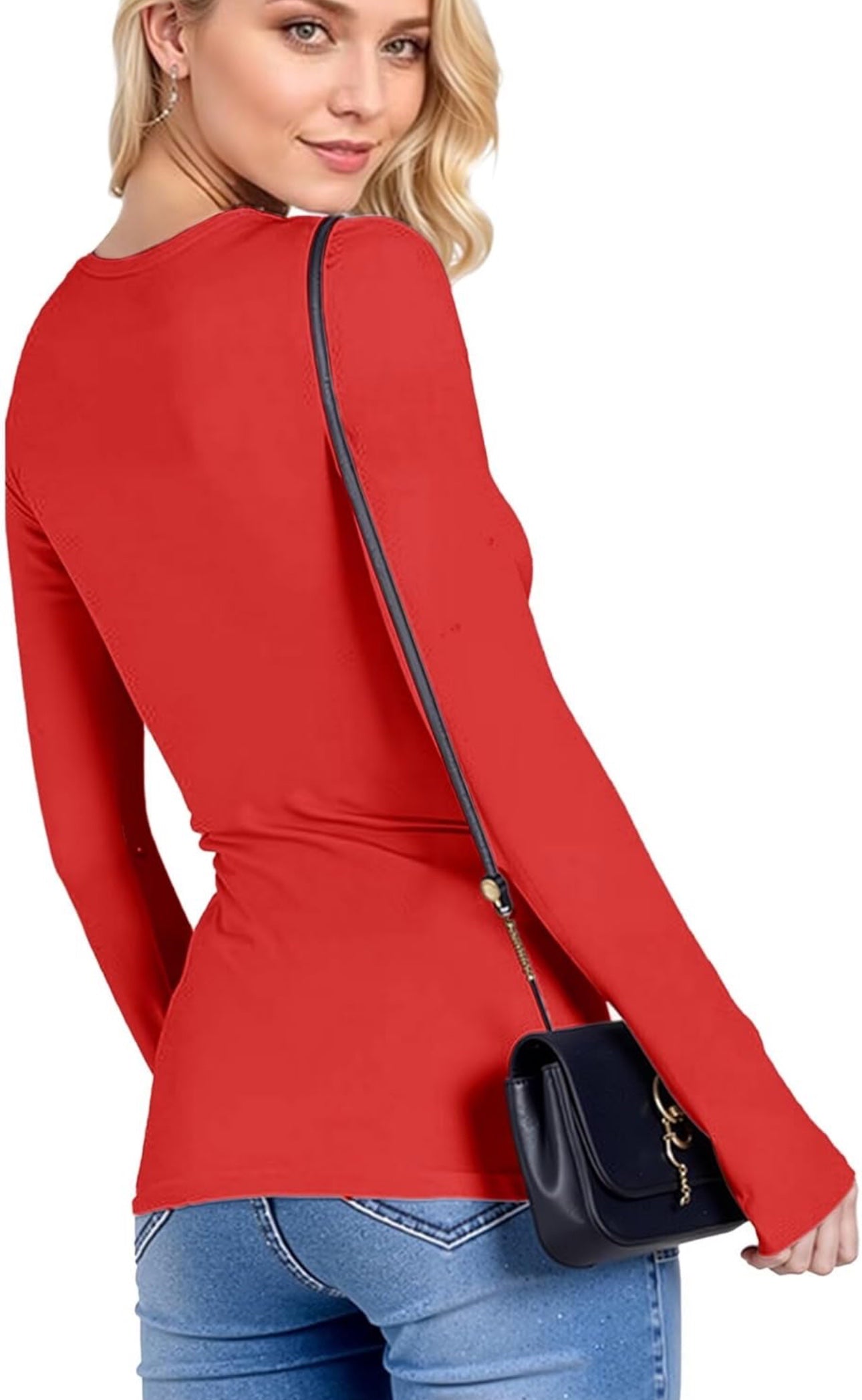 The Scarlet Muse Ribbed Long Sleeve