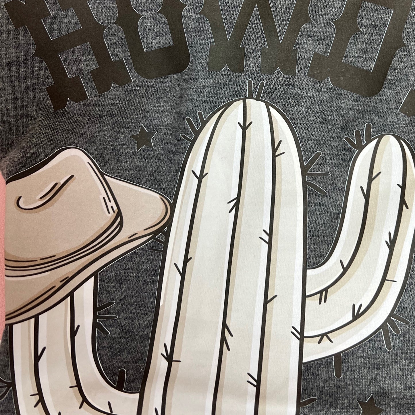 Howdy - Charcoal T-Shirt