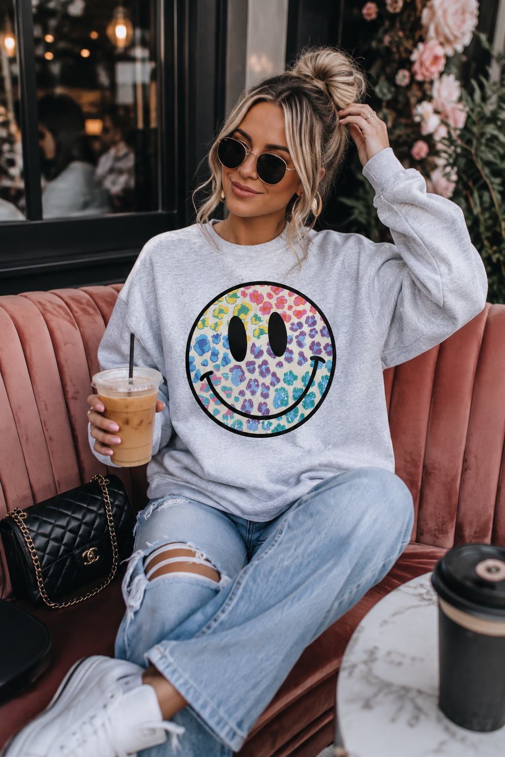 Wildly Happy Graphic Crewneck