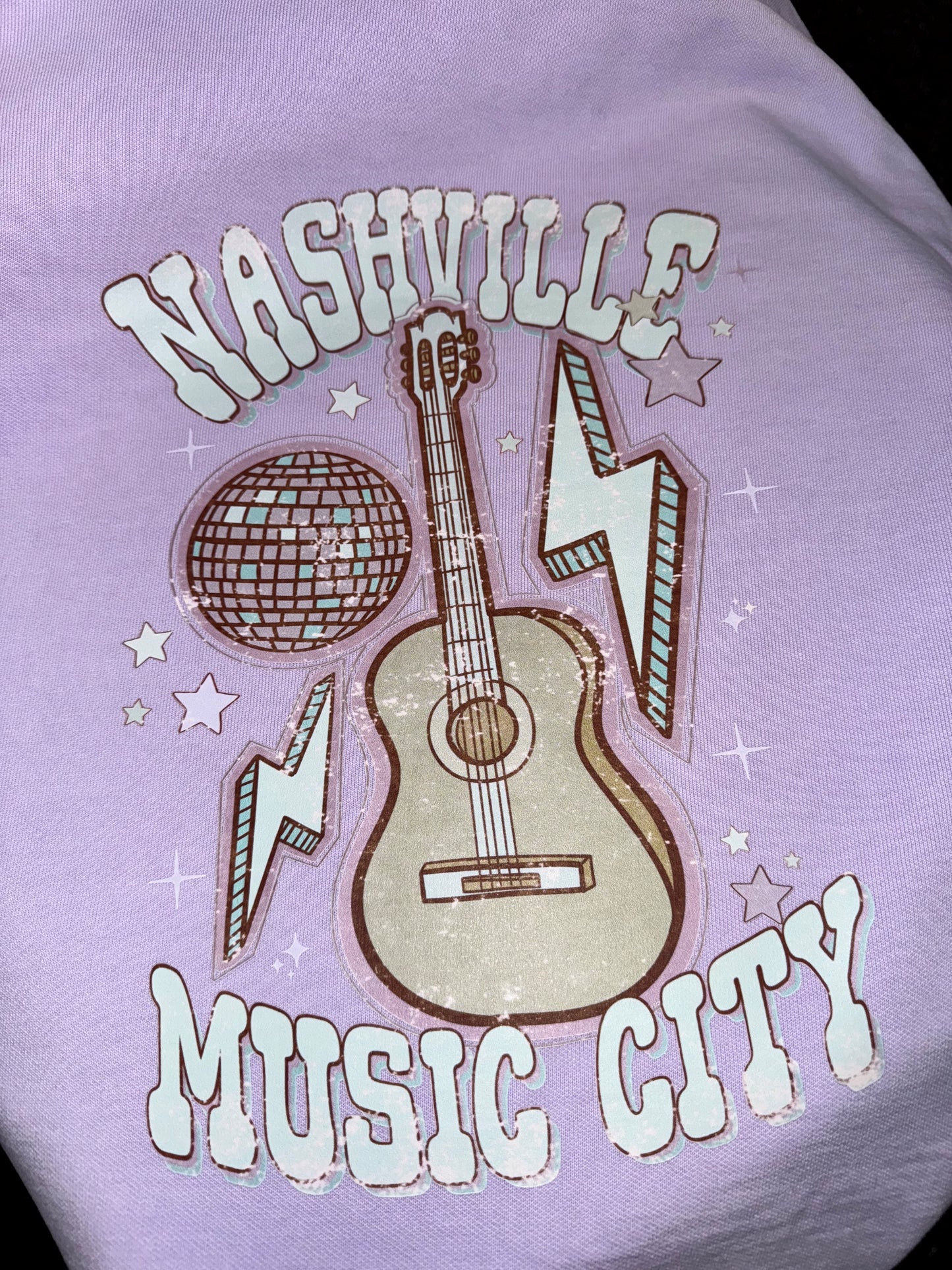 Music City and Nashville Nights Crewneck