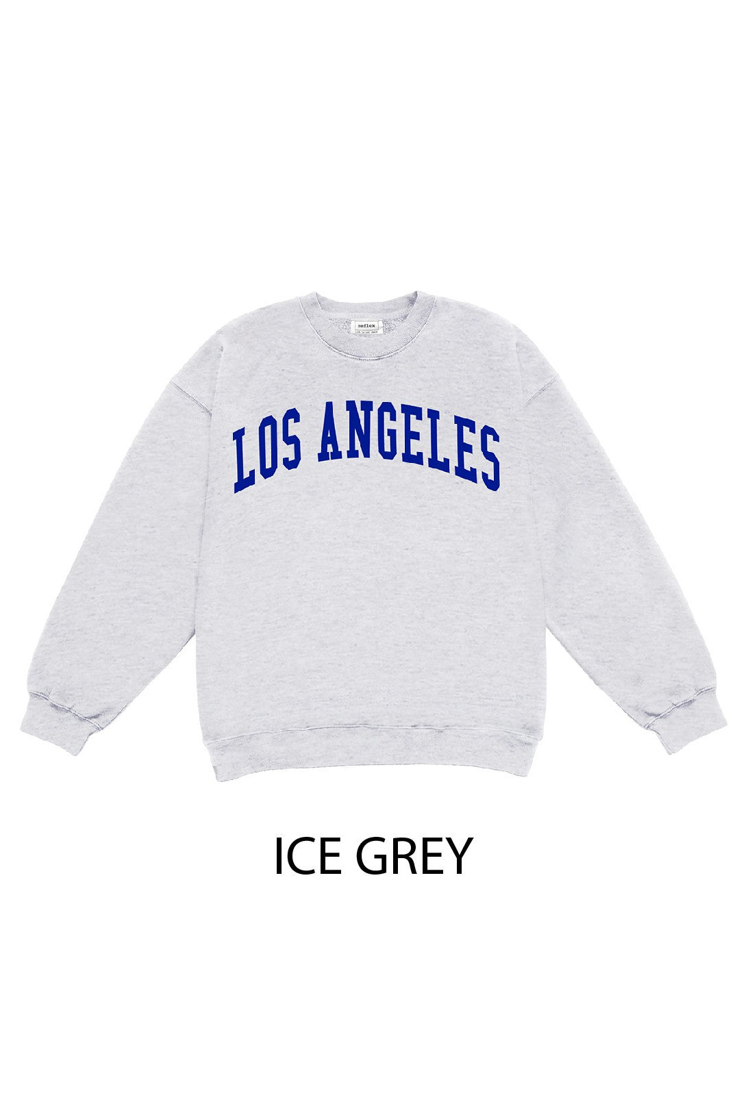 Los Angeles Relaxed Fleece Oversized Sweatshirt
