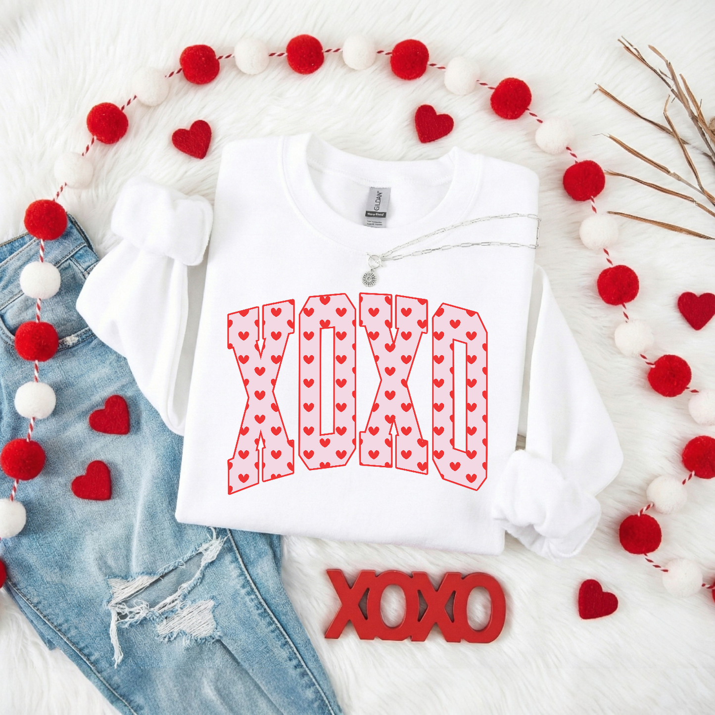 XOXO Club Graphic Crewneck