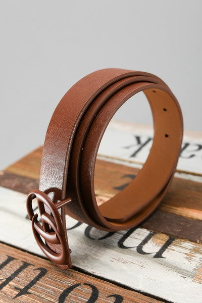 GG Basic Matte Fashion Belt