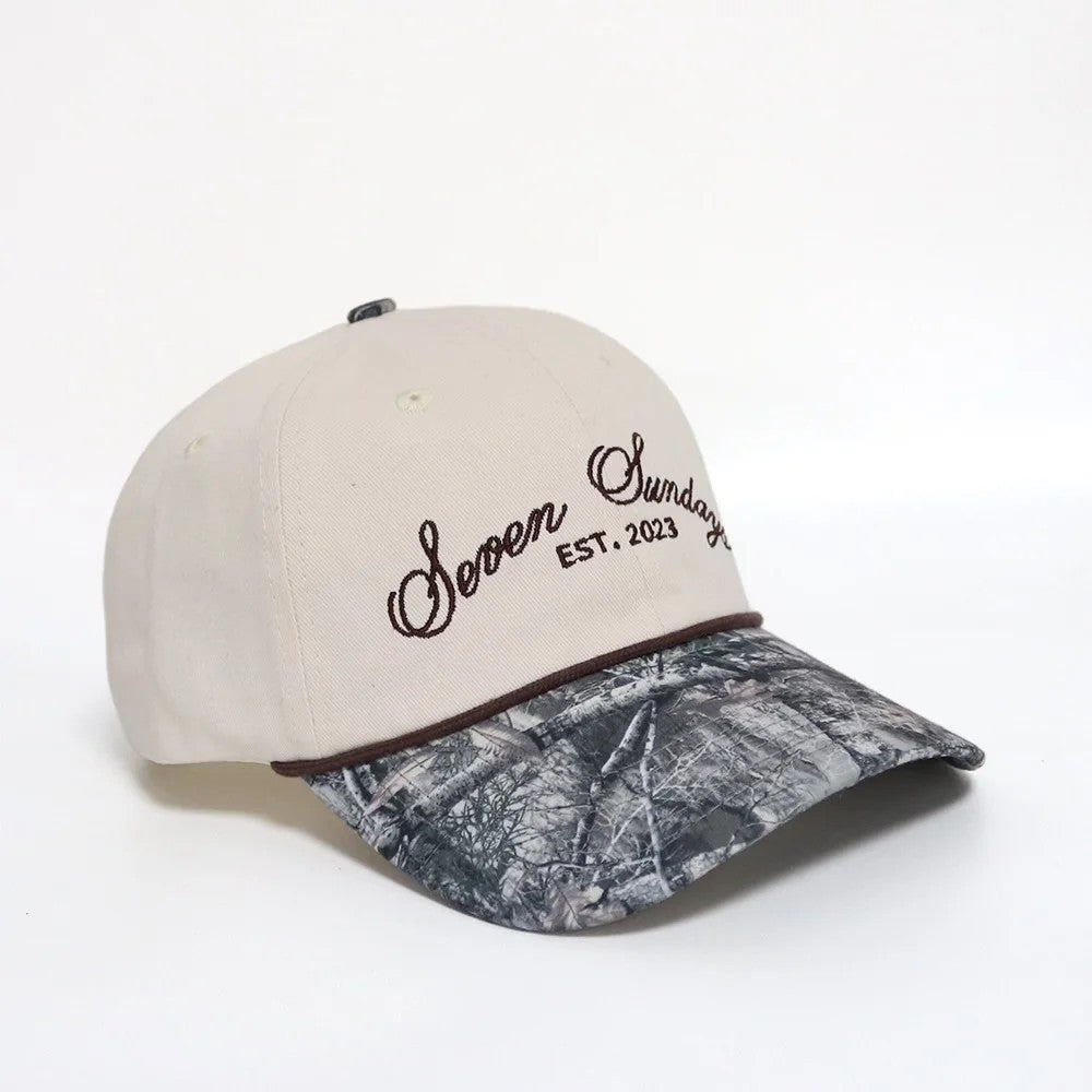 Seven Sundays Dad Hat - Light Camo