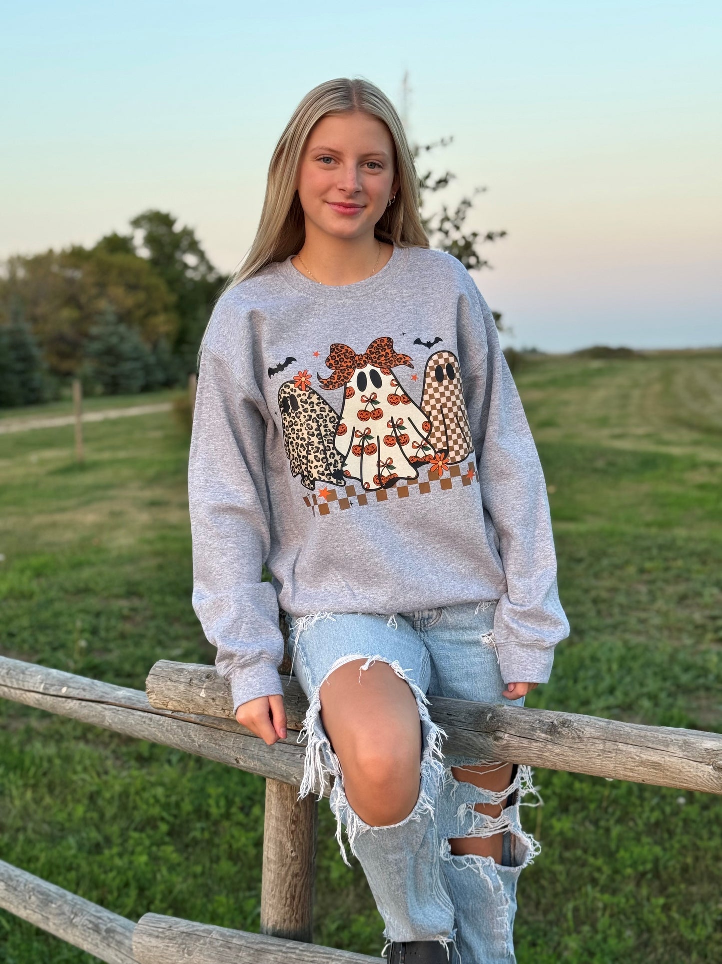 Phantom Drip Graphic Crewneck