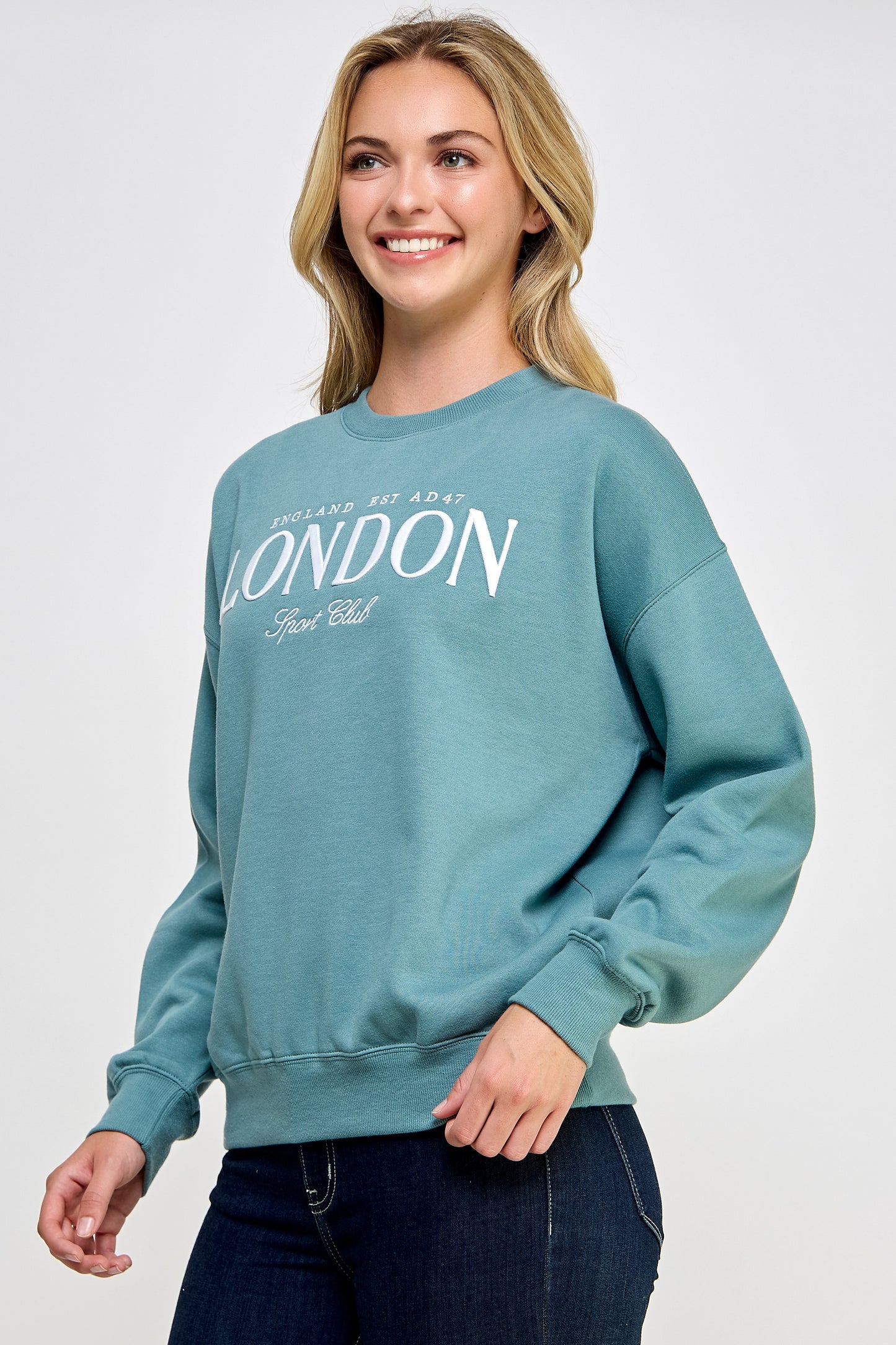 London Travels EMB Crewneck