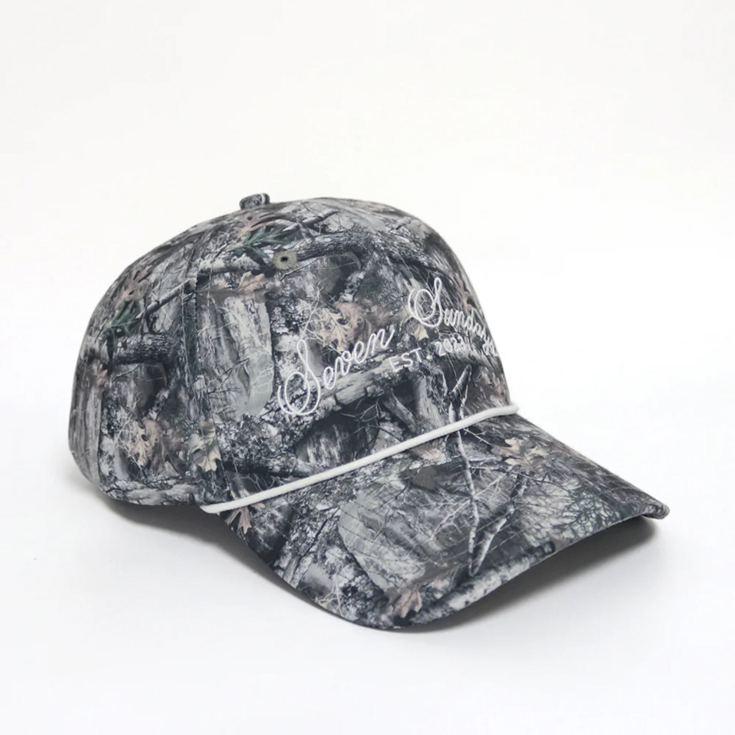 Seven Sundays Dad Hat - Full Camo