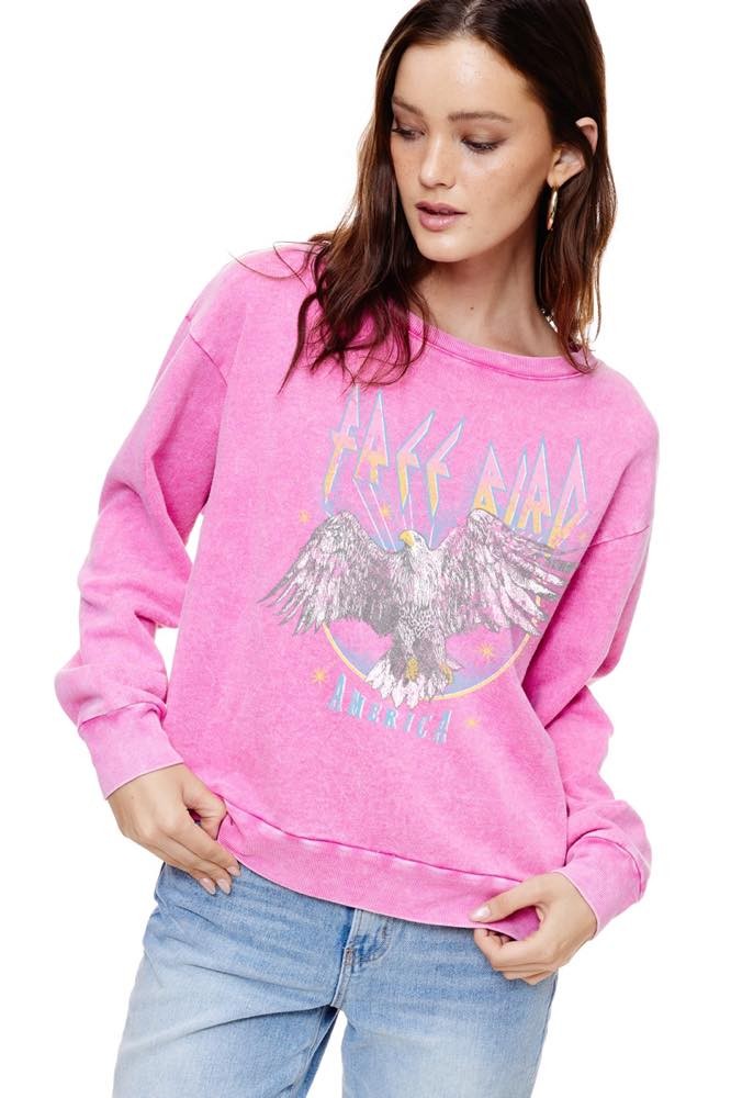 Free Bird Vintage Graphic Crewneck