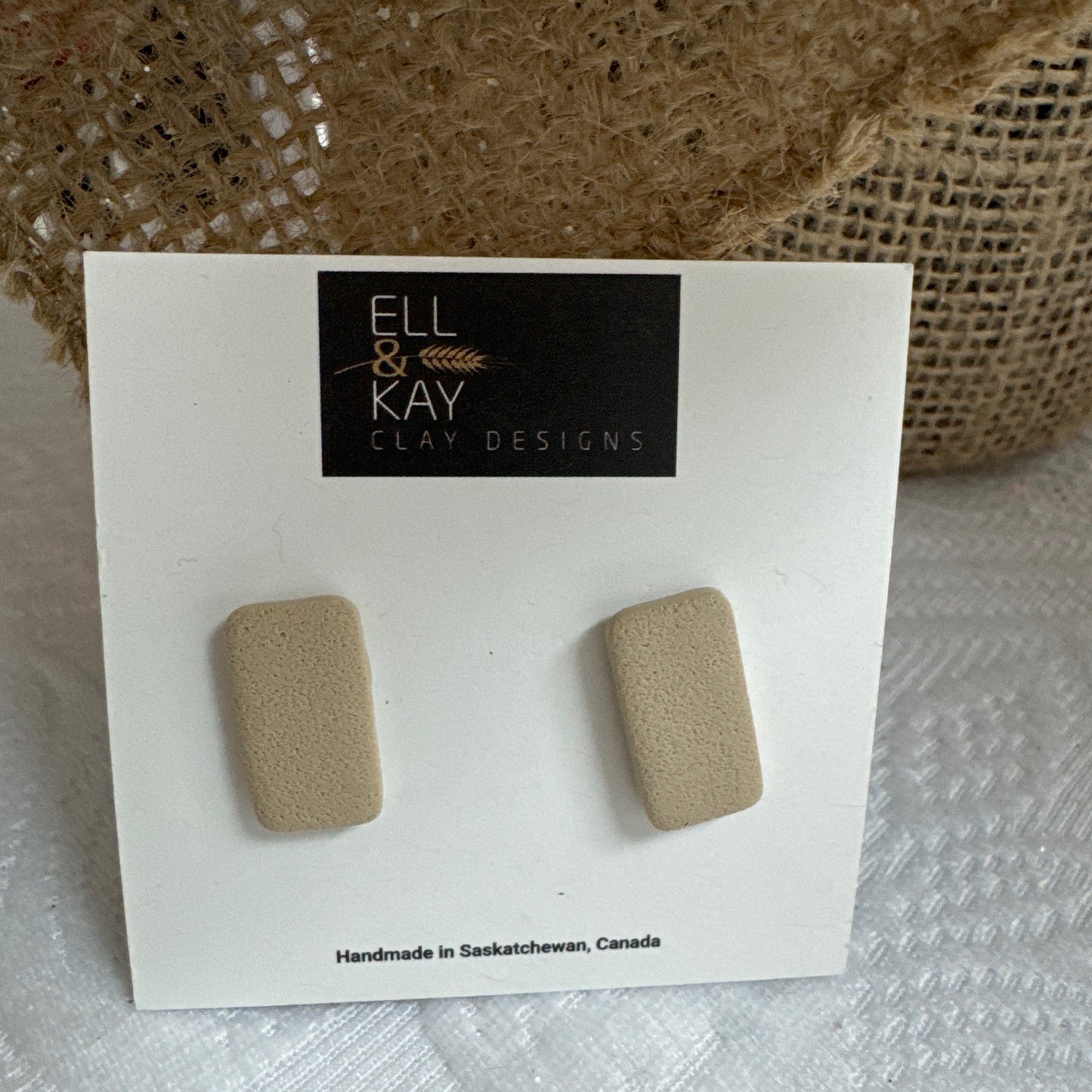Ell & Kay Clay Designs - Square Studs