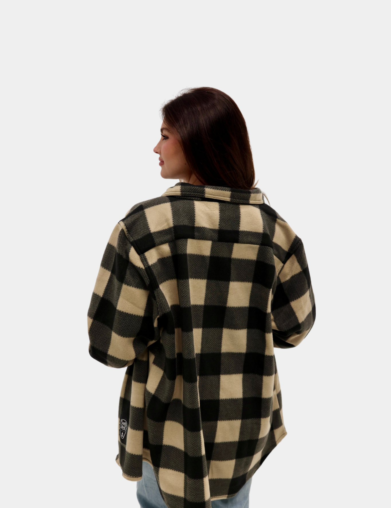 CL Oxford Tan/Brown Plaid Fleece