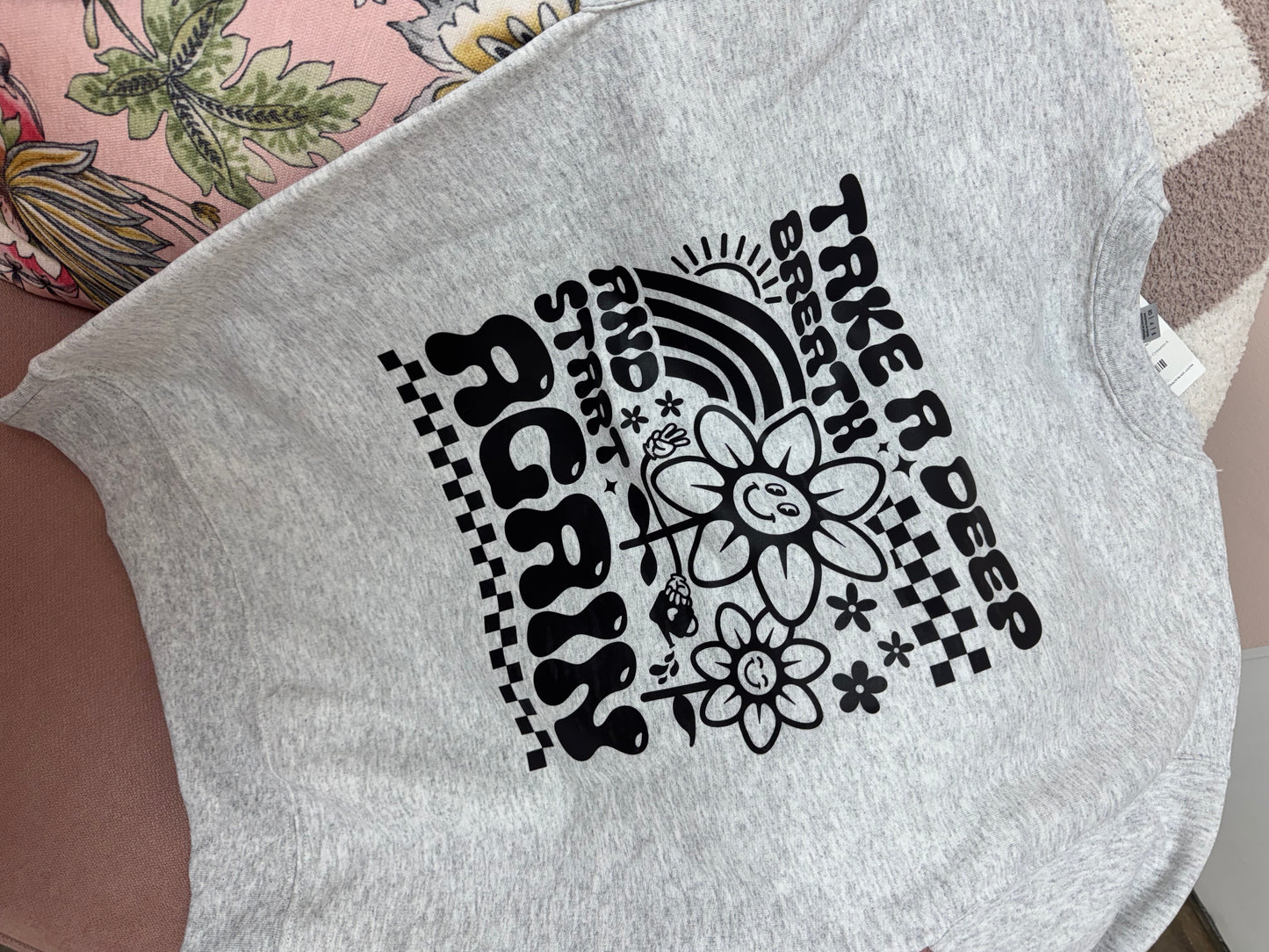 Take a Deep Breath - Adult Crewneck