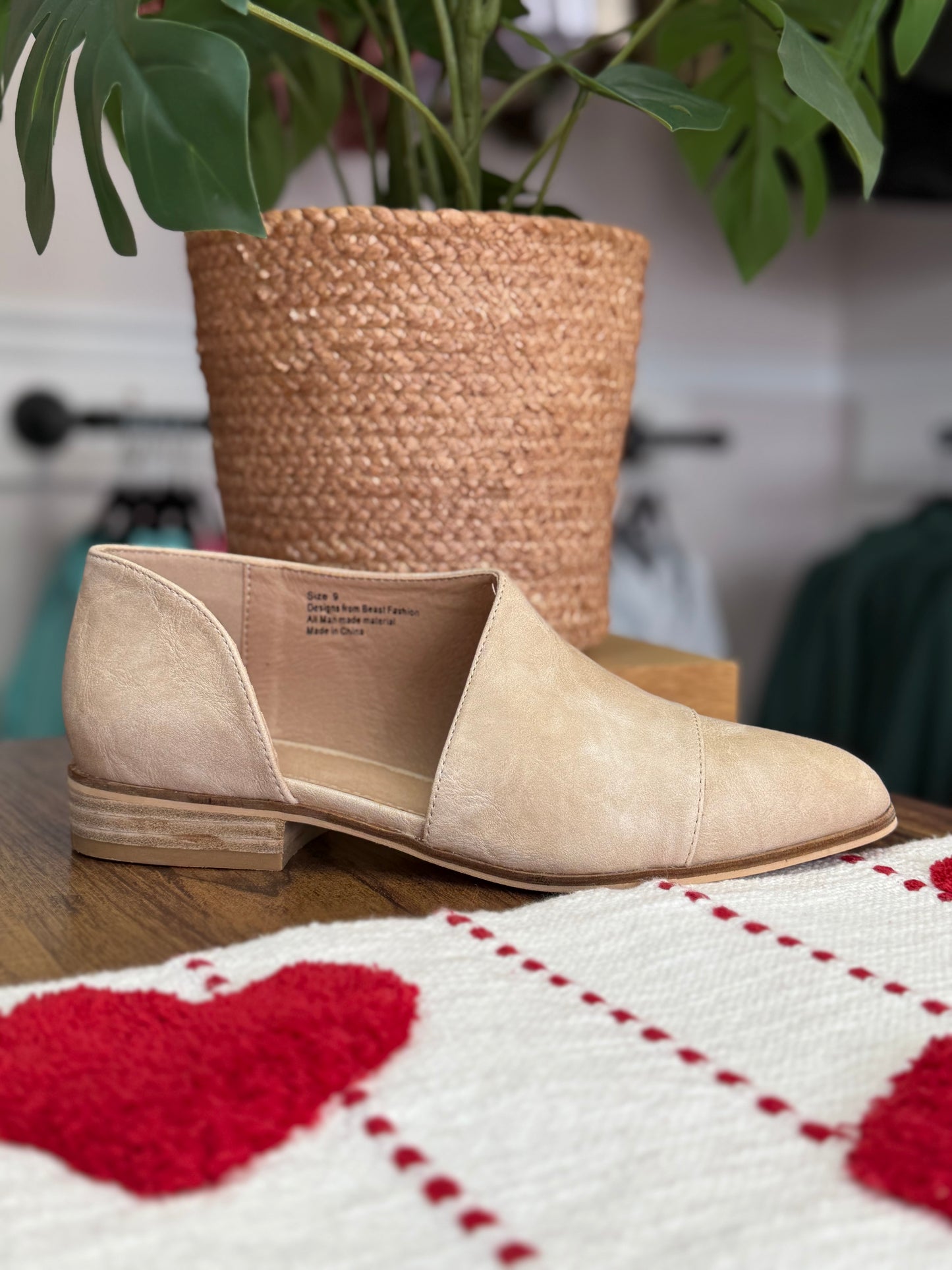Carter D'Orsay Slip-on Flats
