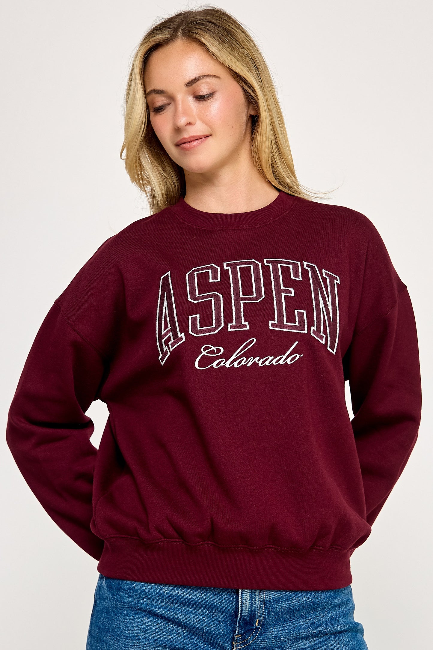 Ski Lodge Society Aspen Crewneck
