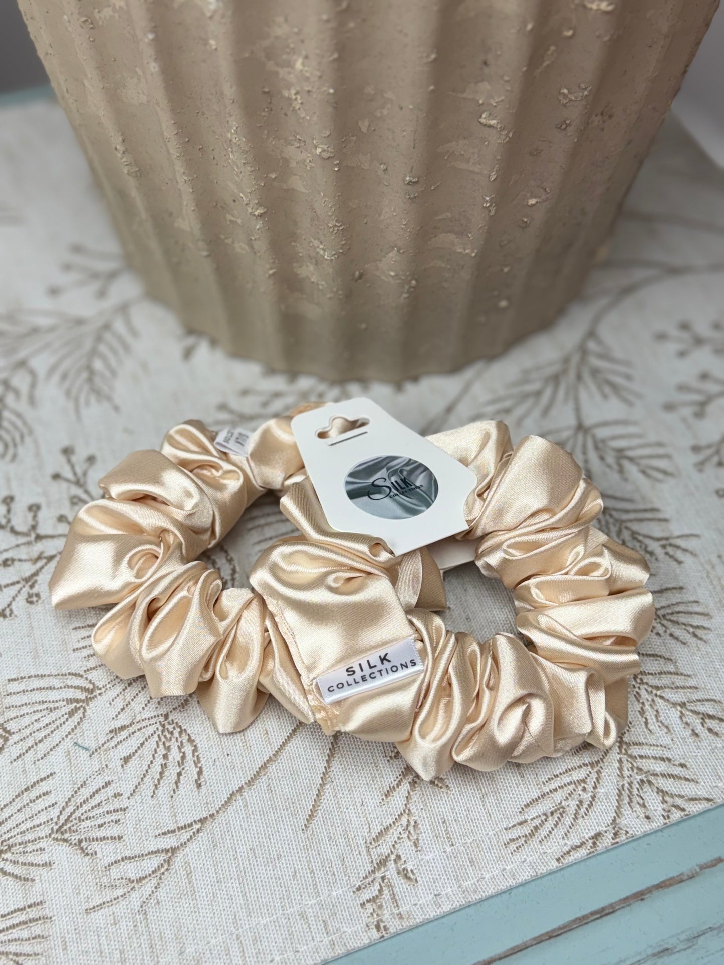 Silk Connections Hair Scrunchie - Small